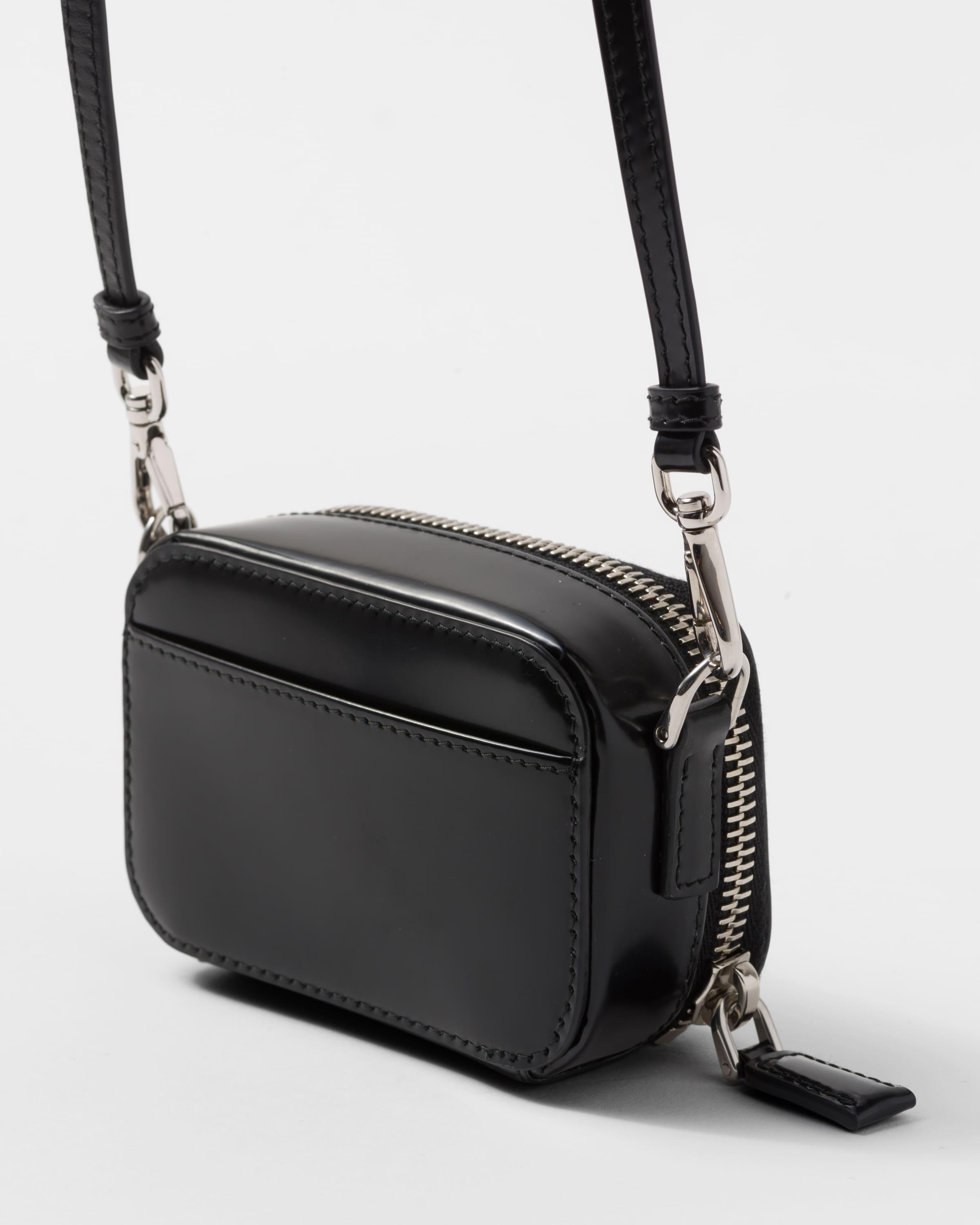 Prada small detachable strap leather pouch hotsell