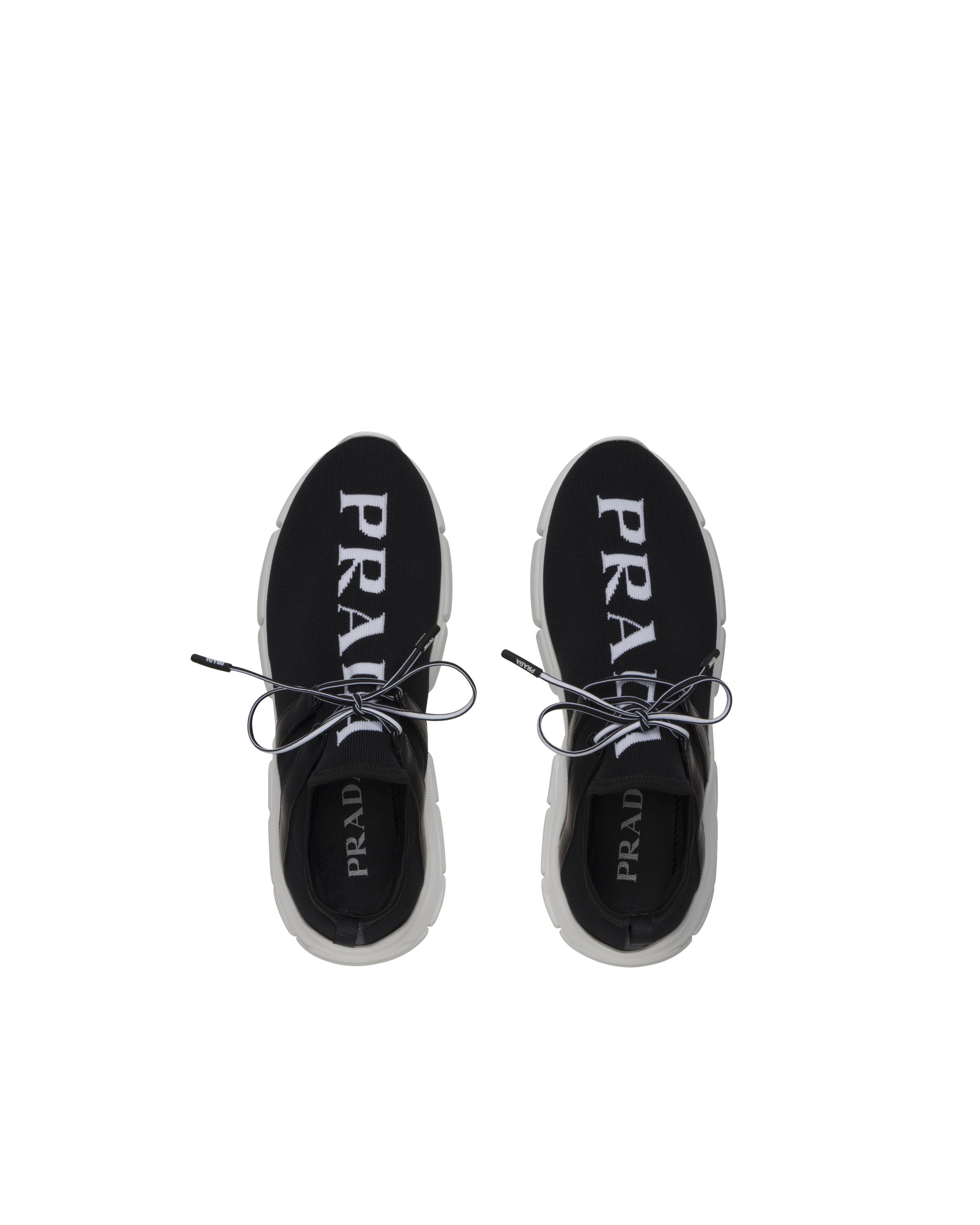 prada knit shoes