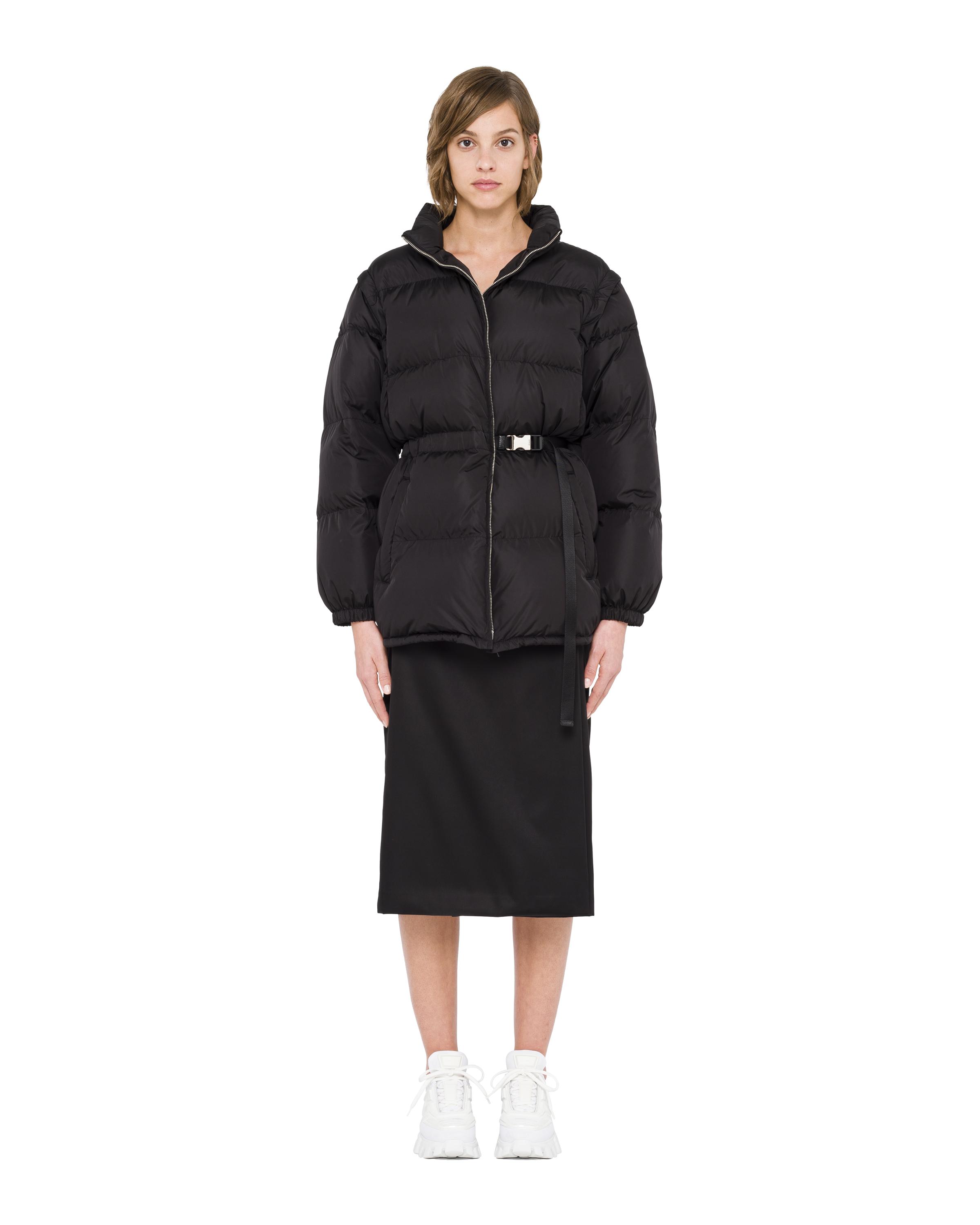 prada down coat womens