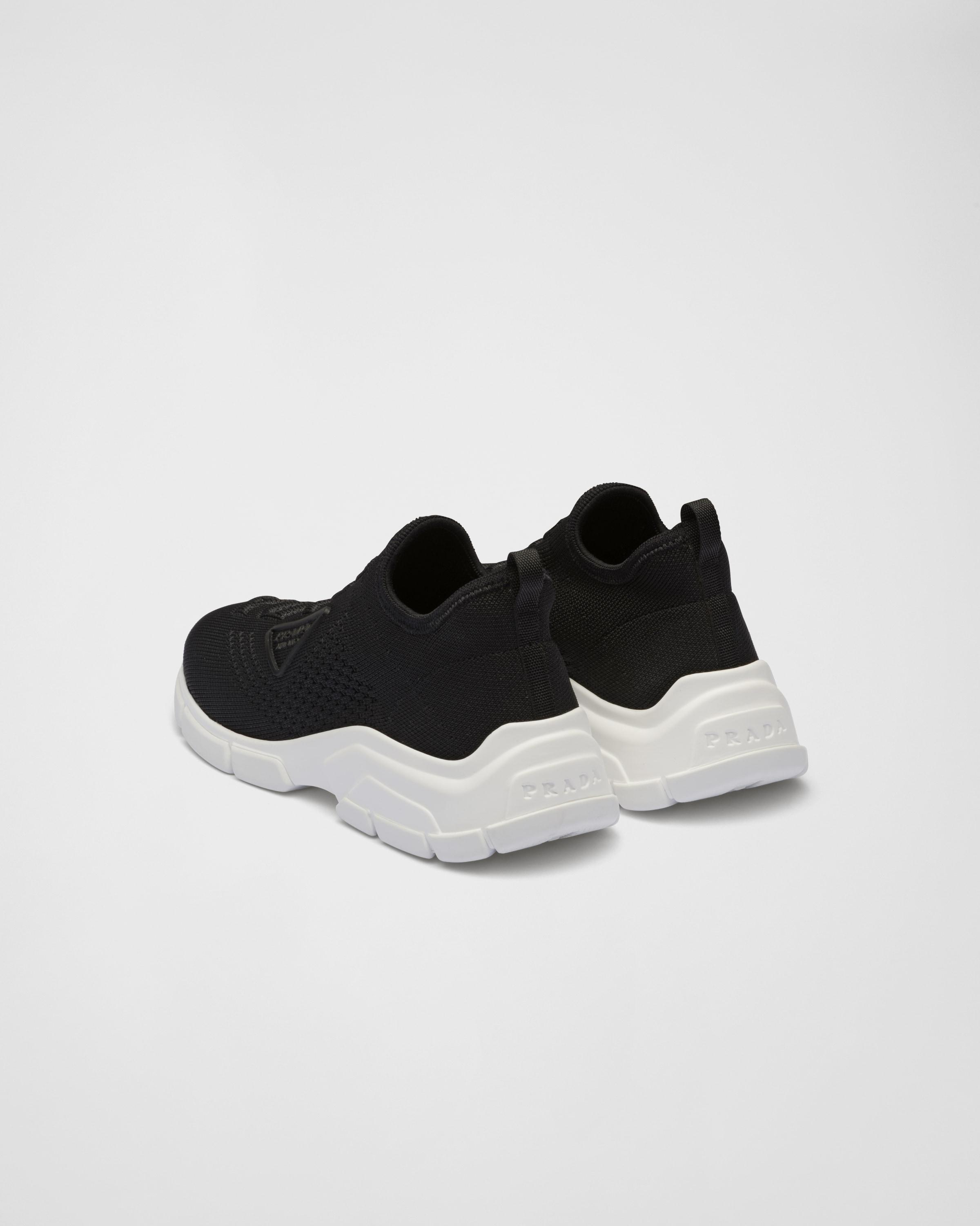 Prada Sport Prada Sock Sneakers Black Prada Women's Knit Sock