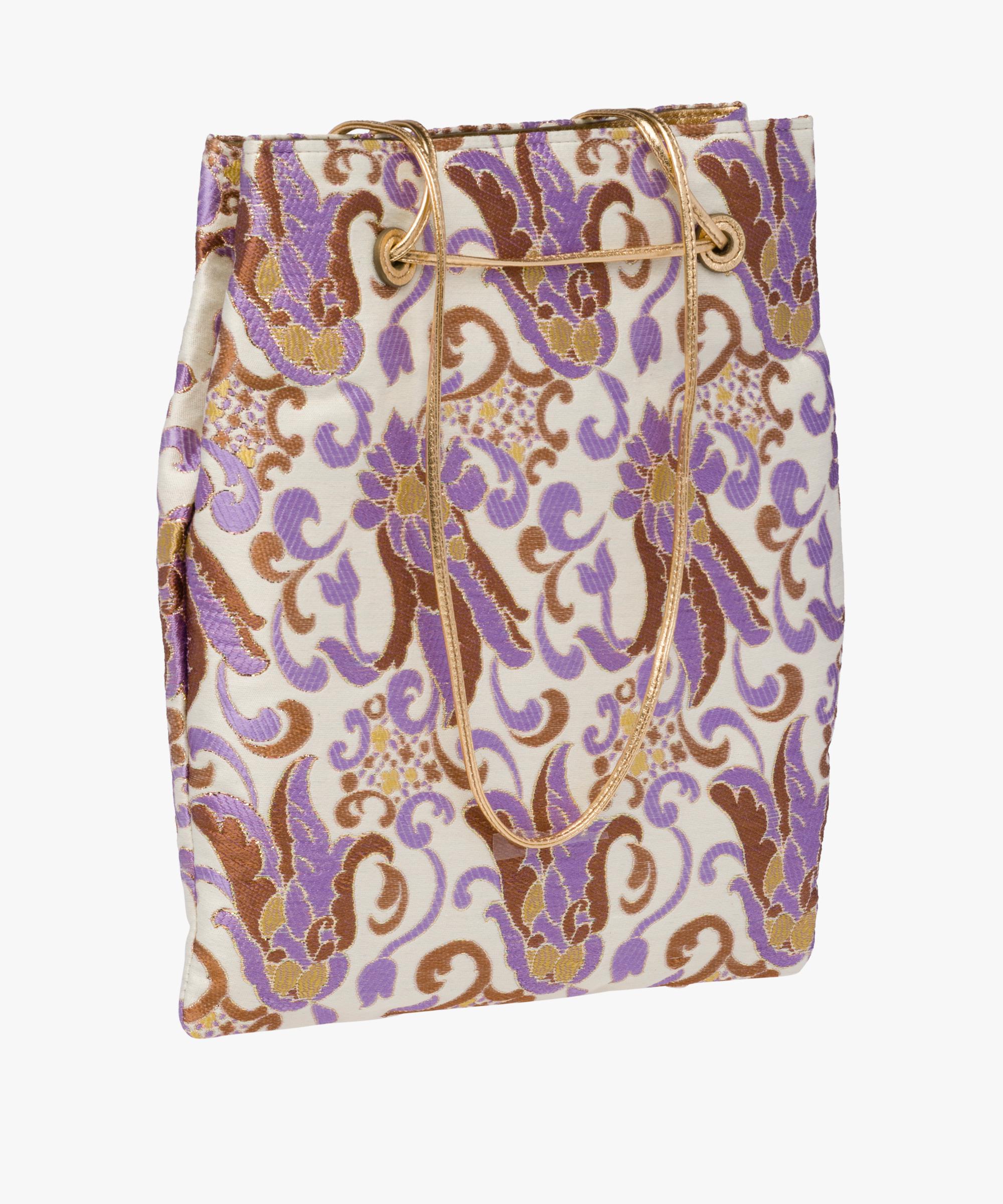 prada brocade shoulder bag