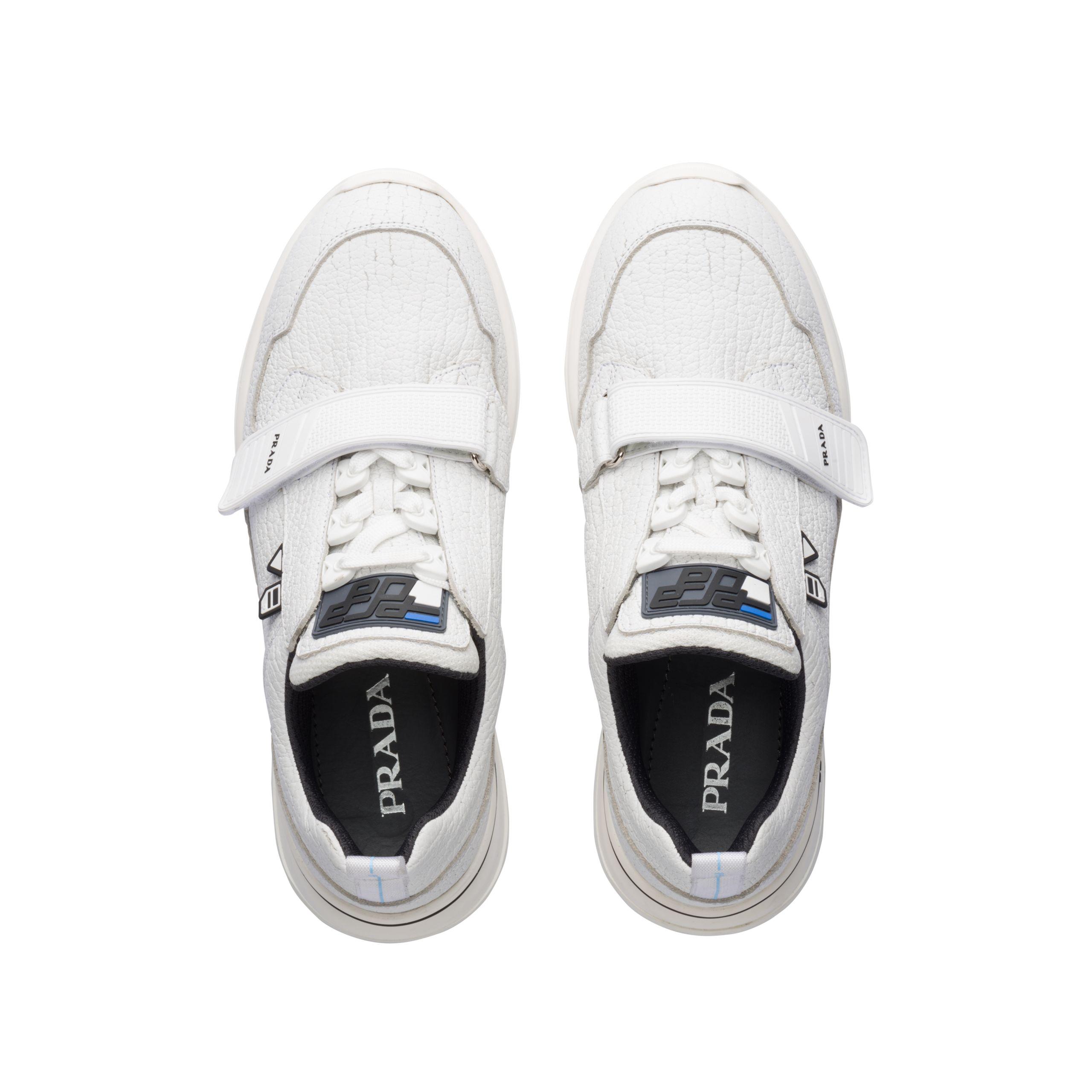 prada mechano white