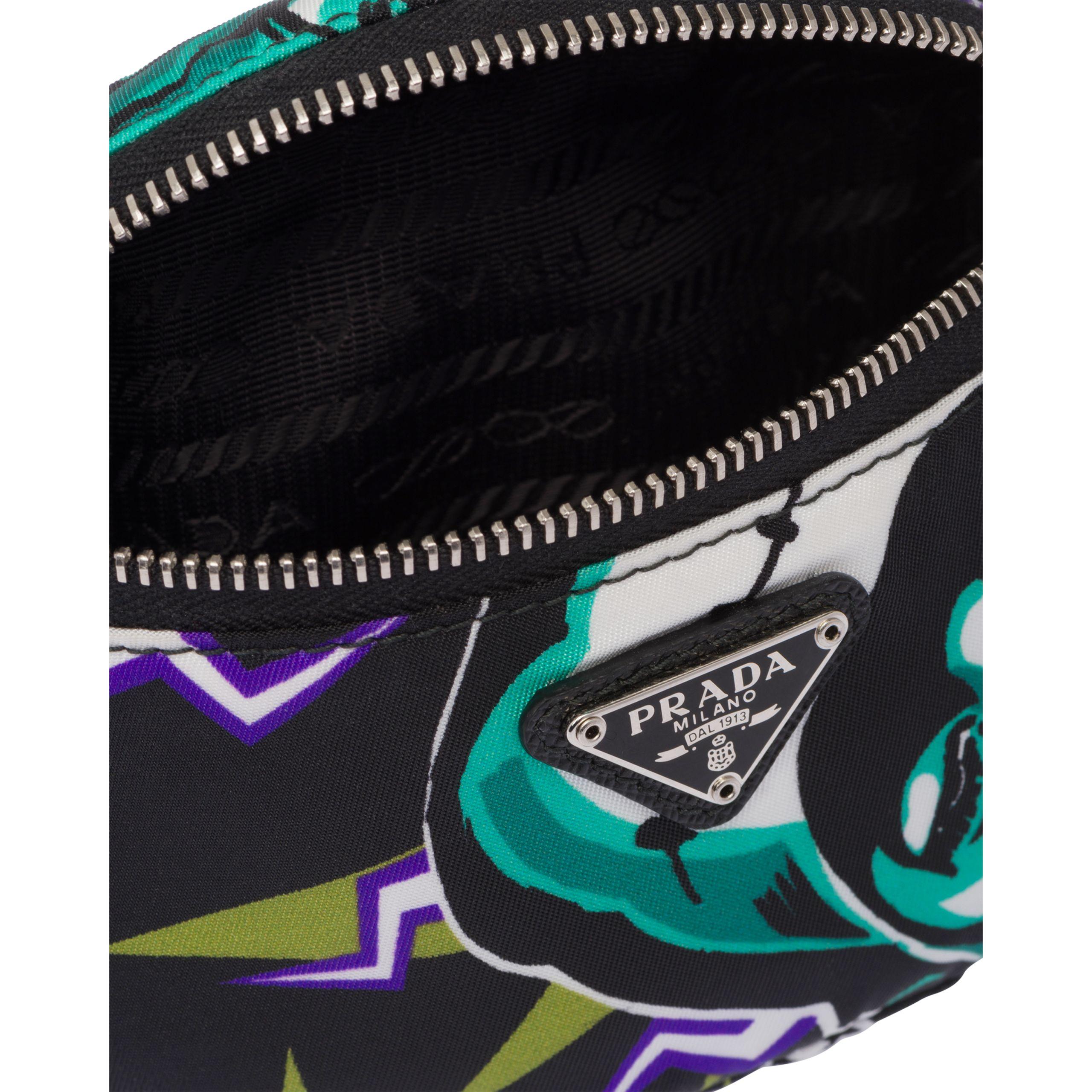prada nylon wrist pouch