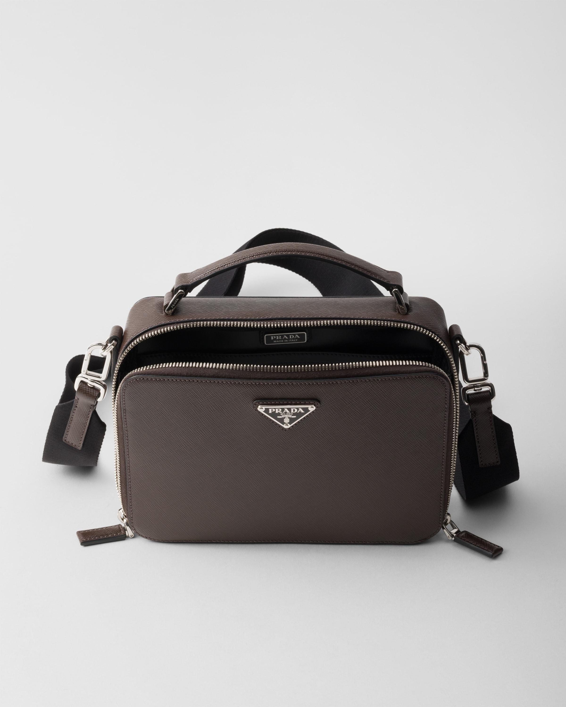 Crossbody Bag Prada Tasche Dunkelbraun Prada Medium Brique