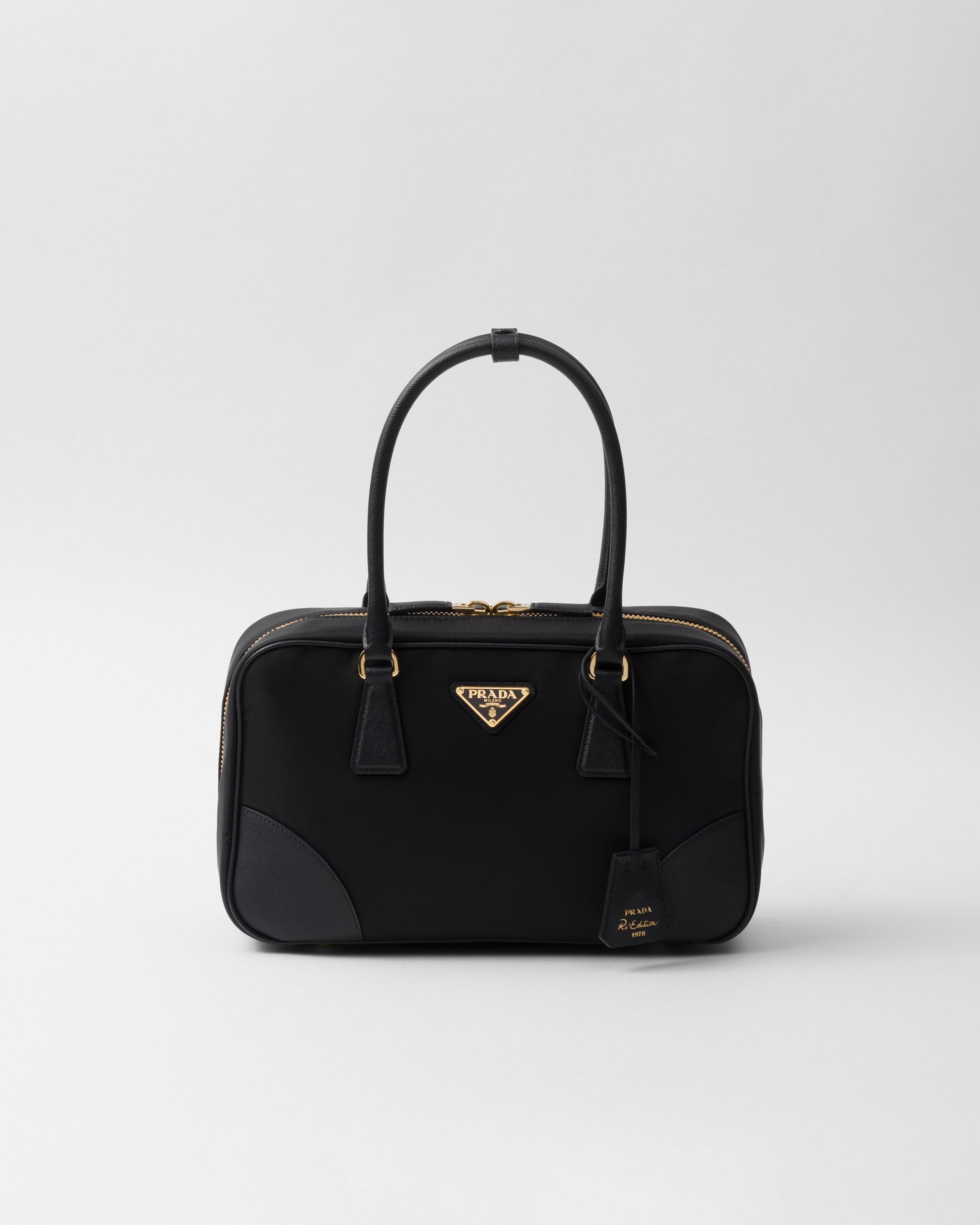 Prada Re Edition 1978 Re Nylon Medium Recycled Polyamide Top Handle Bag in Black Lyst UK