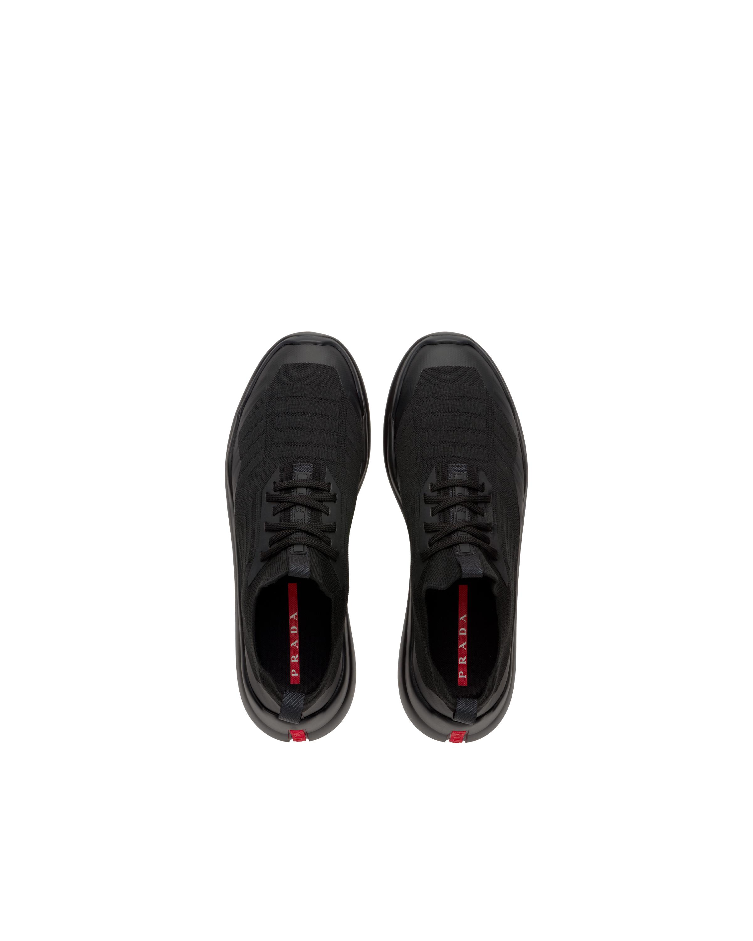 prada technical fabric sneakers