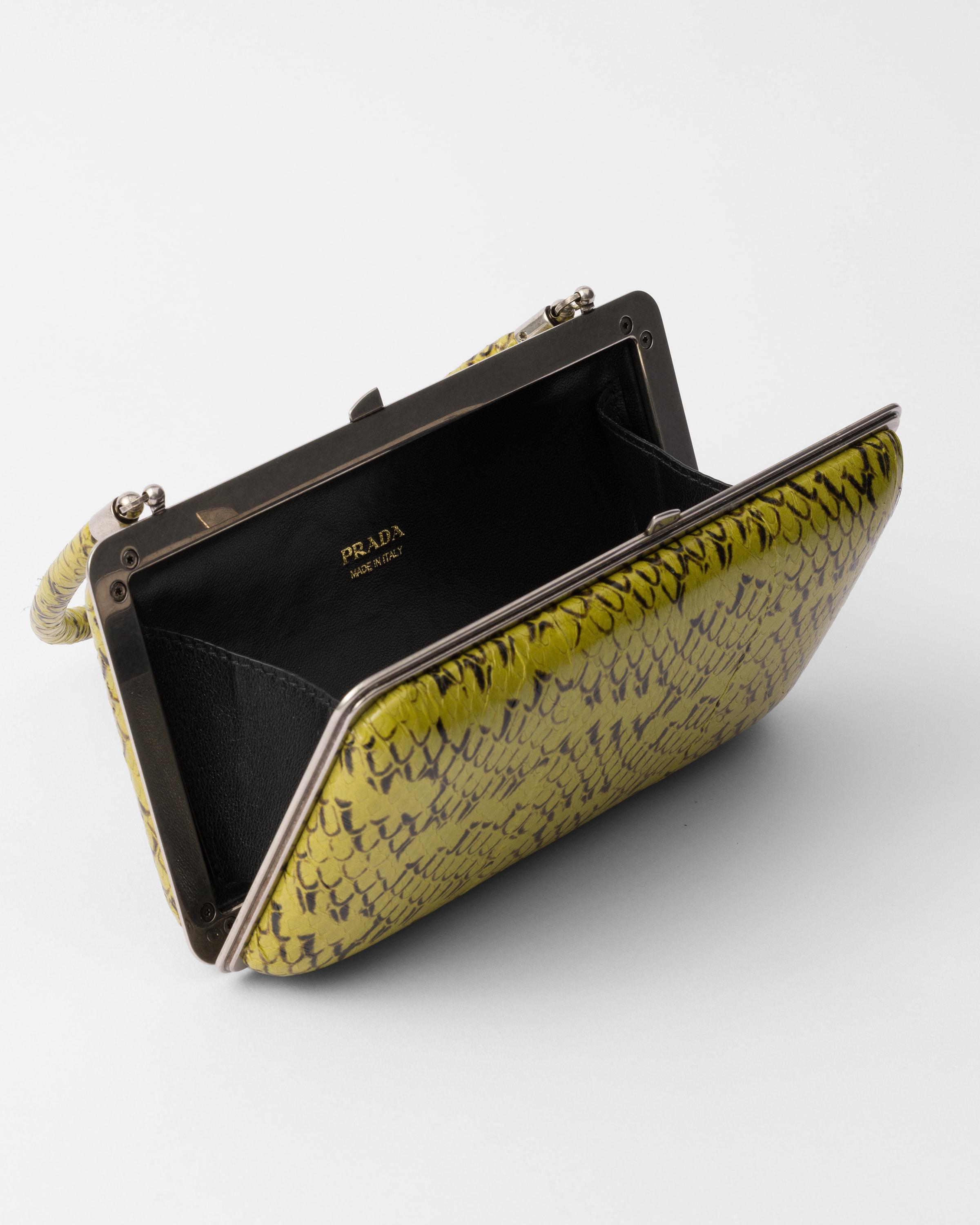 Prada box clutch hotsell