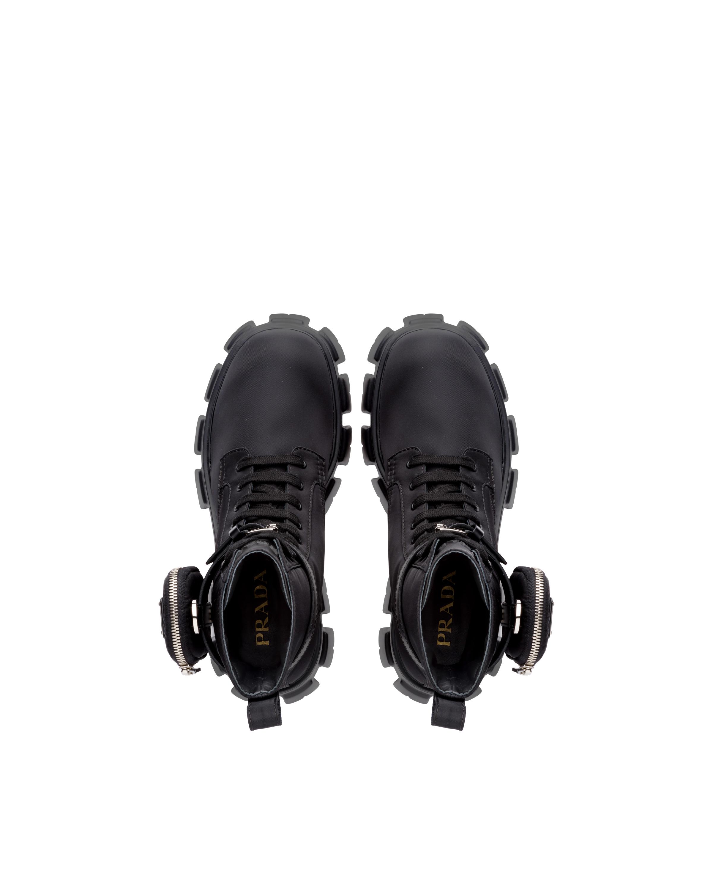 Prada Synthetic Re-nylon Gabardine Booties in Black for Men - Lyst