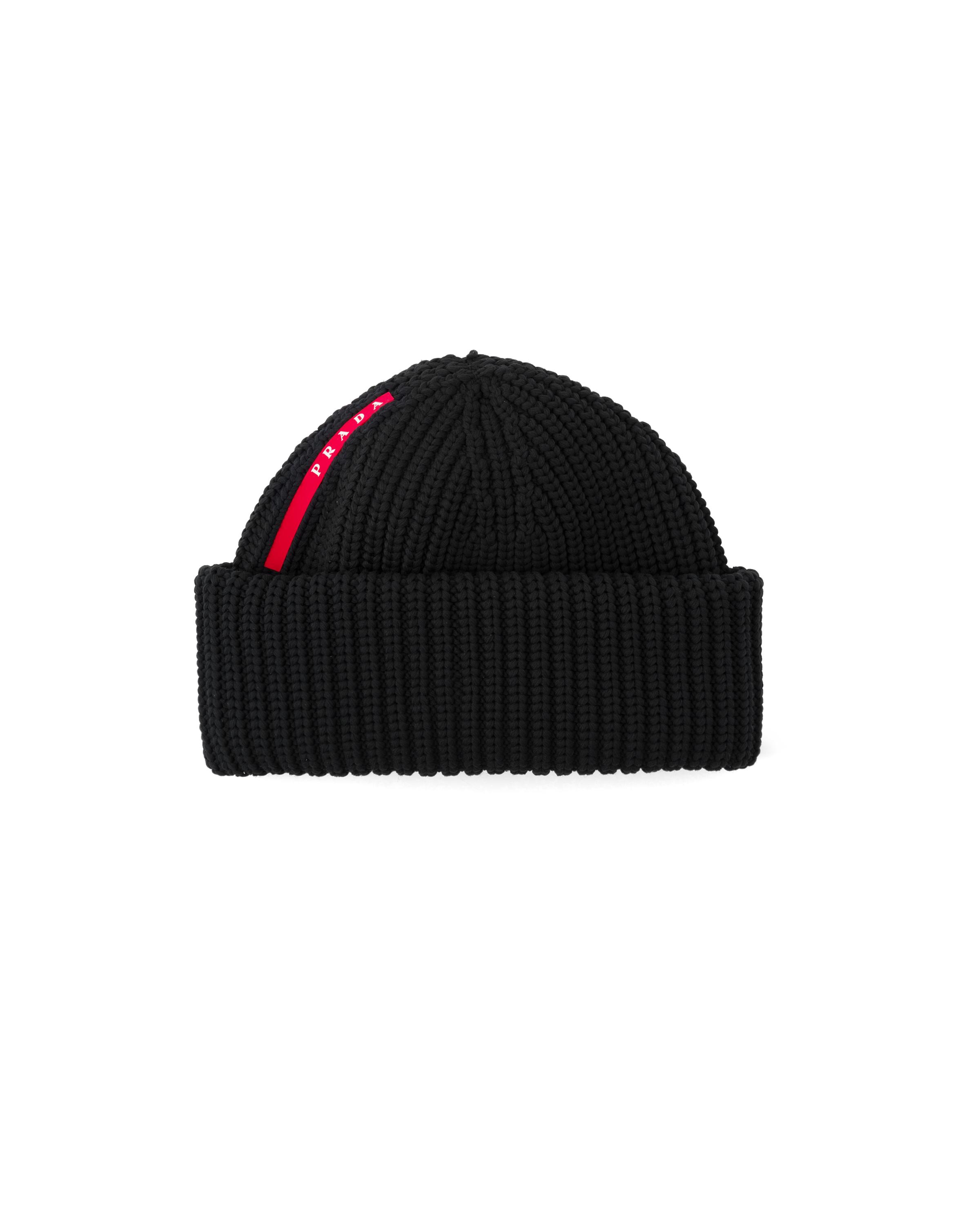 prada padded nylon beanie