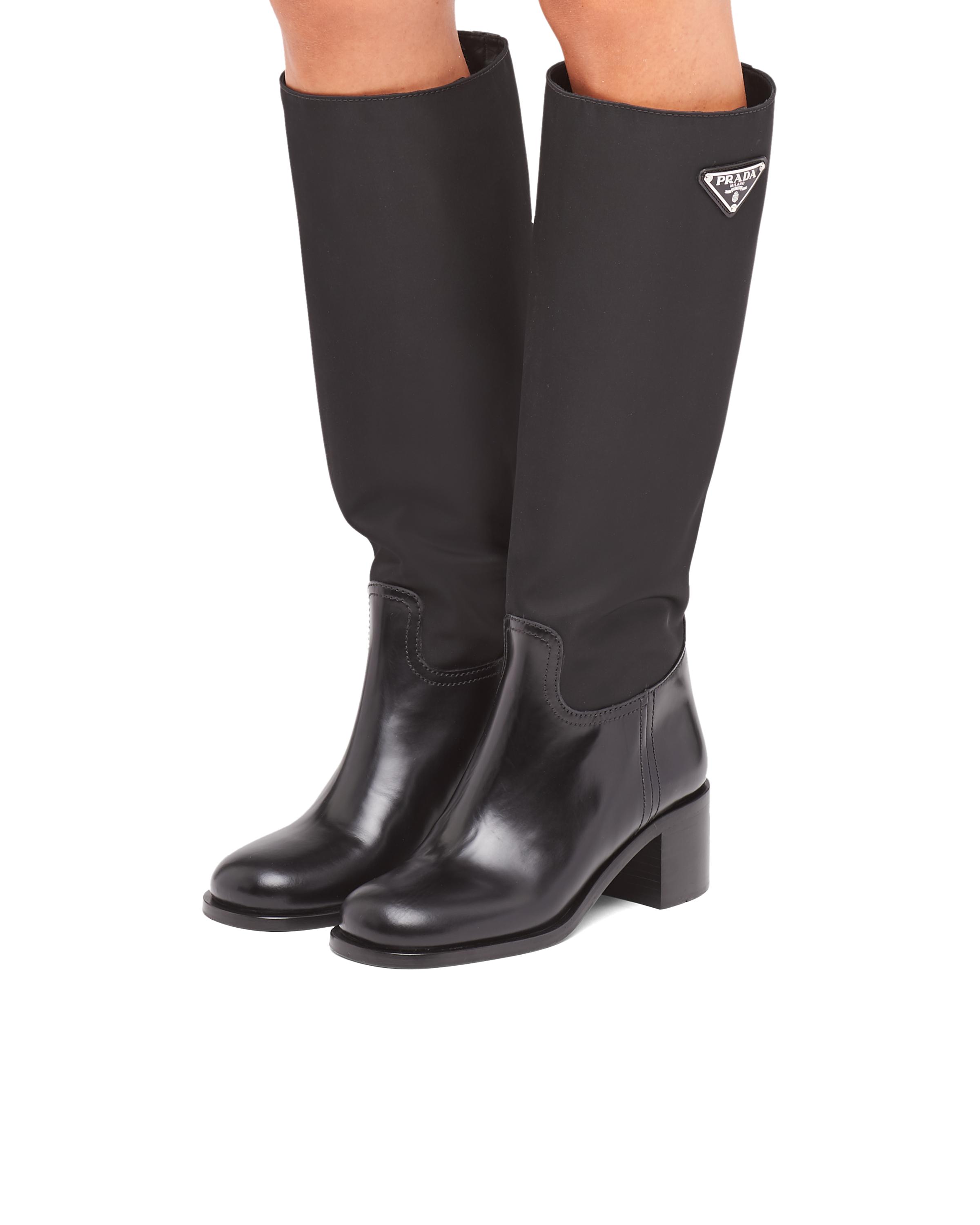 prada nylon boots
