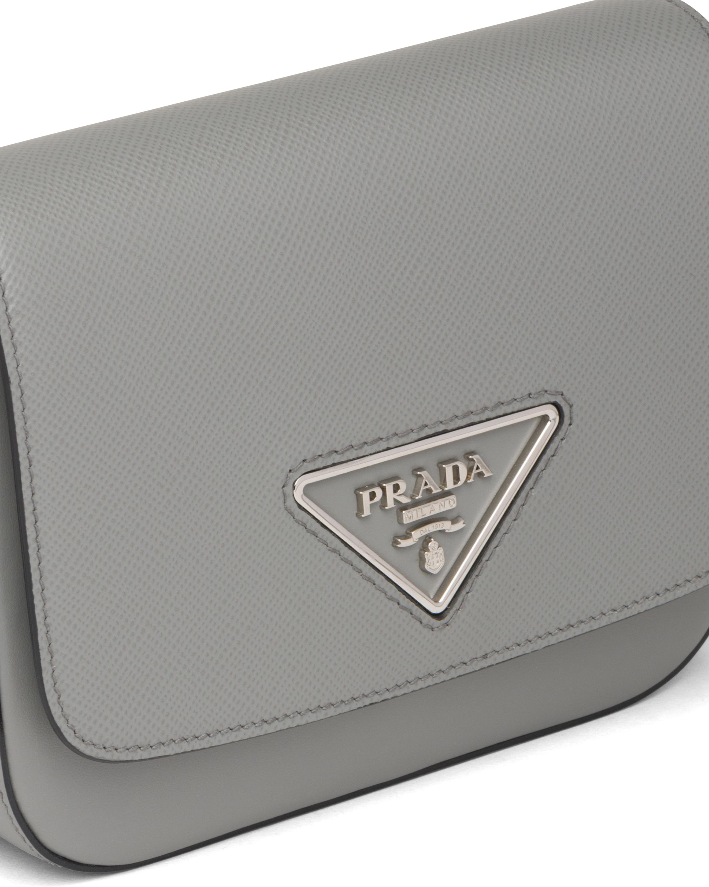 prada identity shoulder bolsa