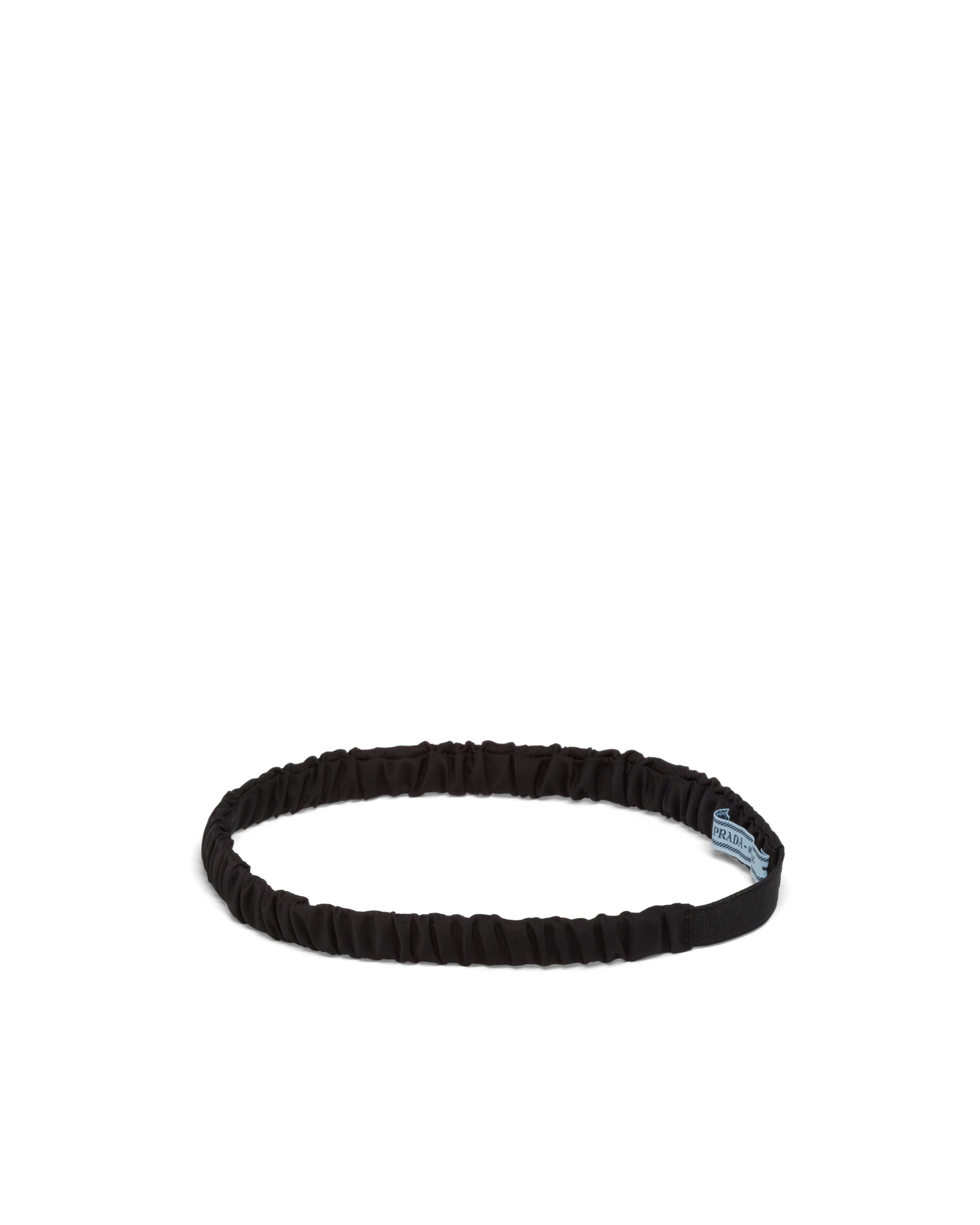 Prada Synthetic Re Nylon Headband In Black Lyst