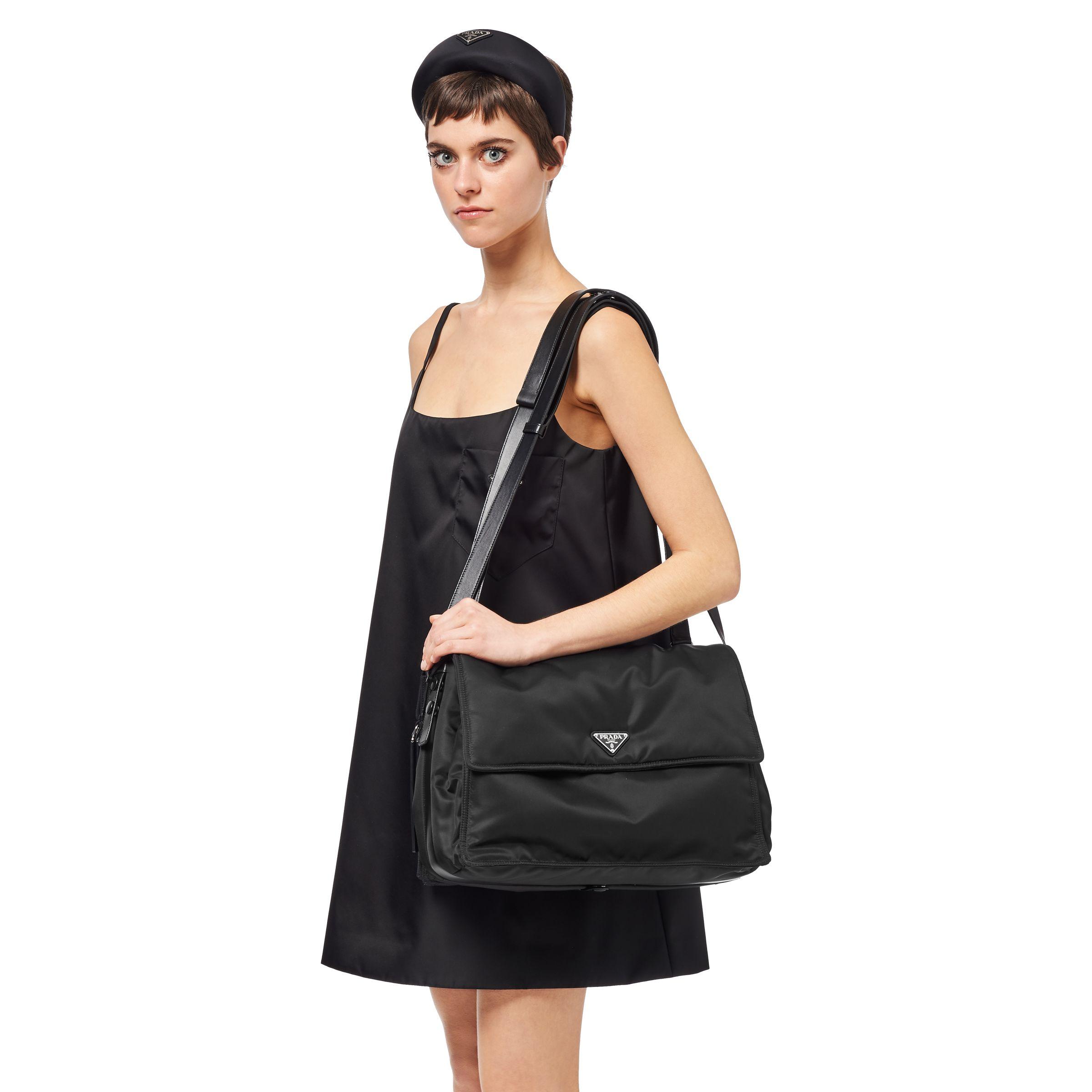 Prada Invites Shoulder Bag in Black | Lyst