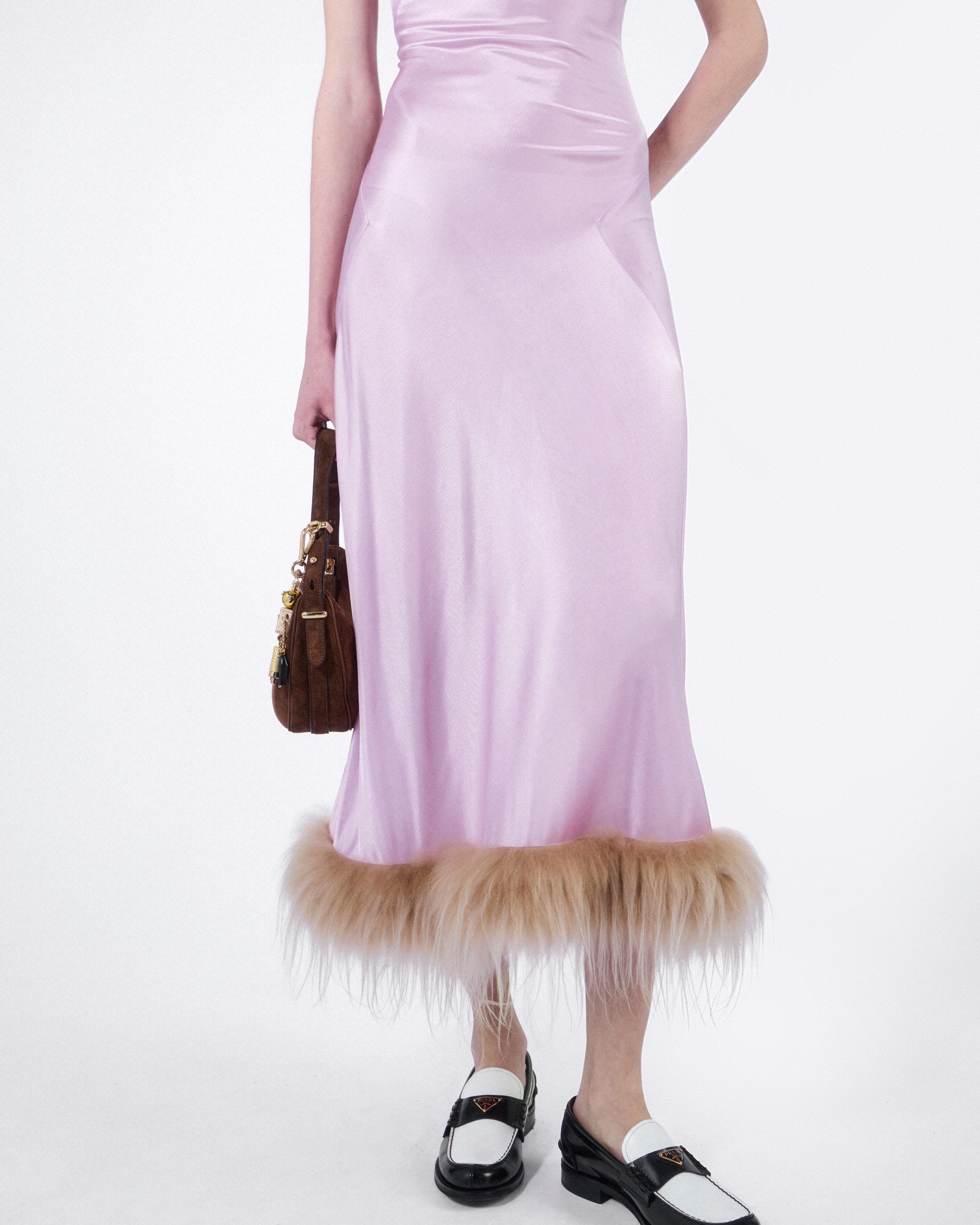 ワンピース PRADA PINK SATIN DRESS 19813878_44379239_322.jpg