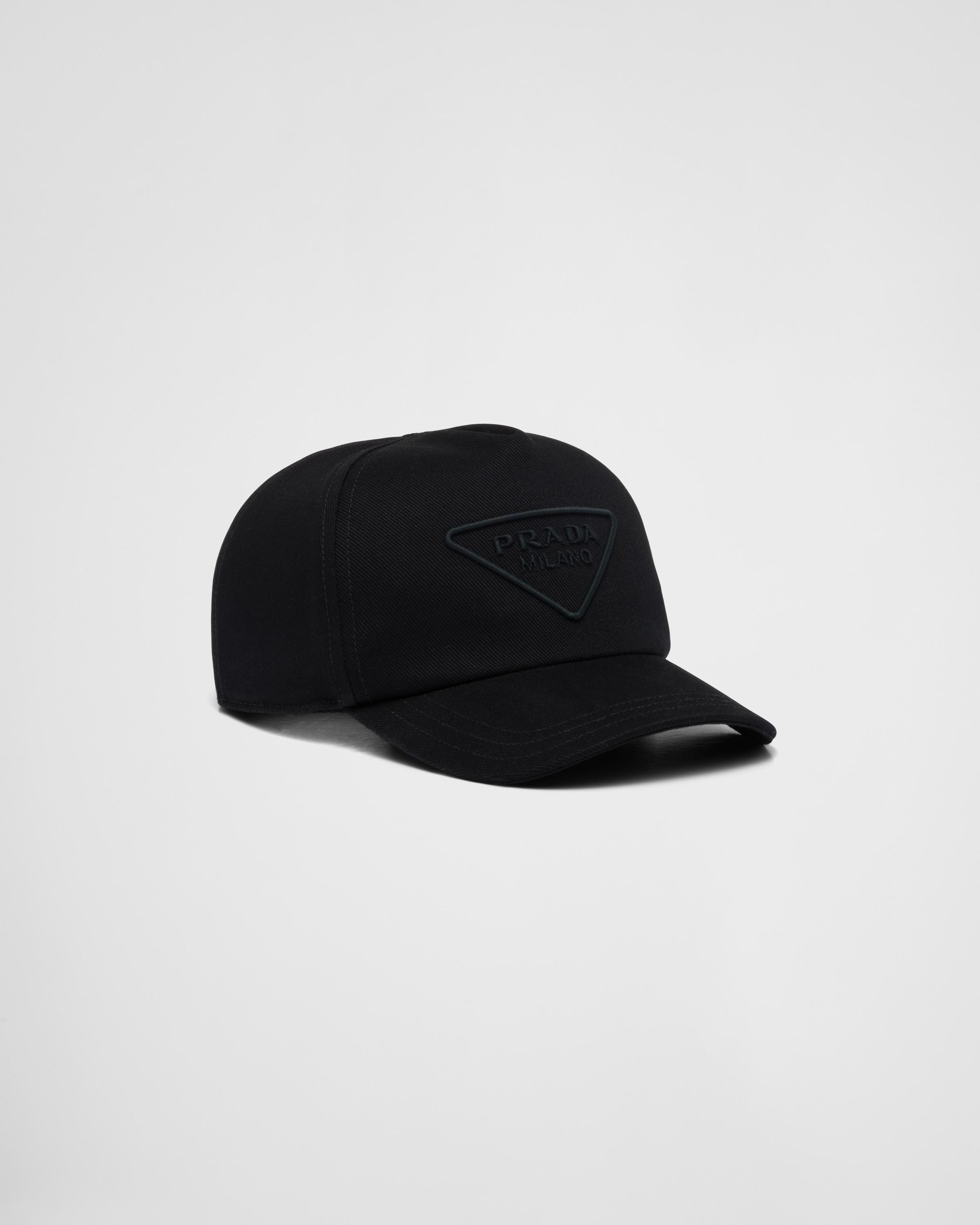 Prada Drill Baseball Cap in Black Lyst
