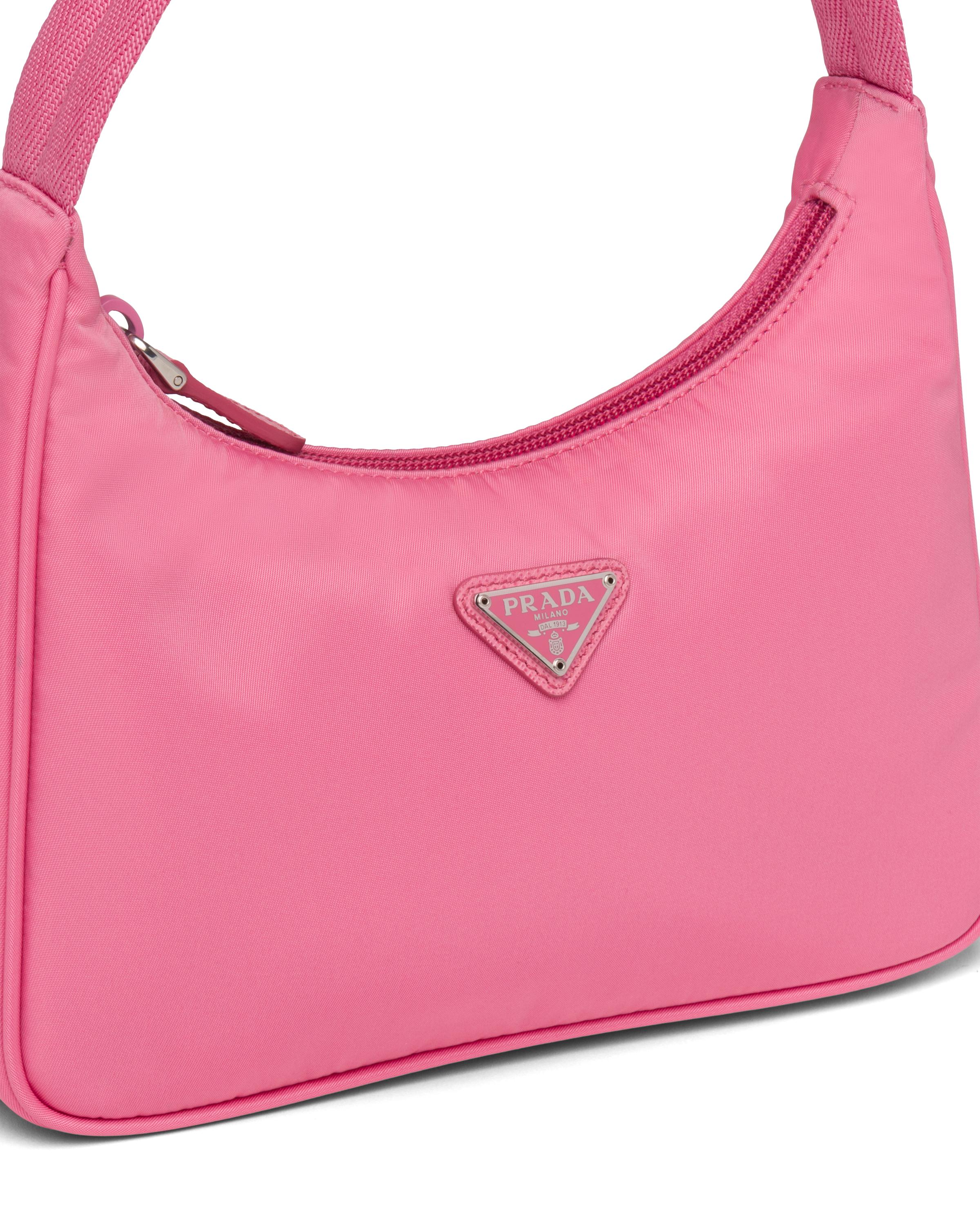 Prada Synthetic Re-edition 2000 Nylon Mini Bag in Pink - Lyst