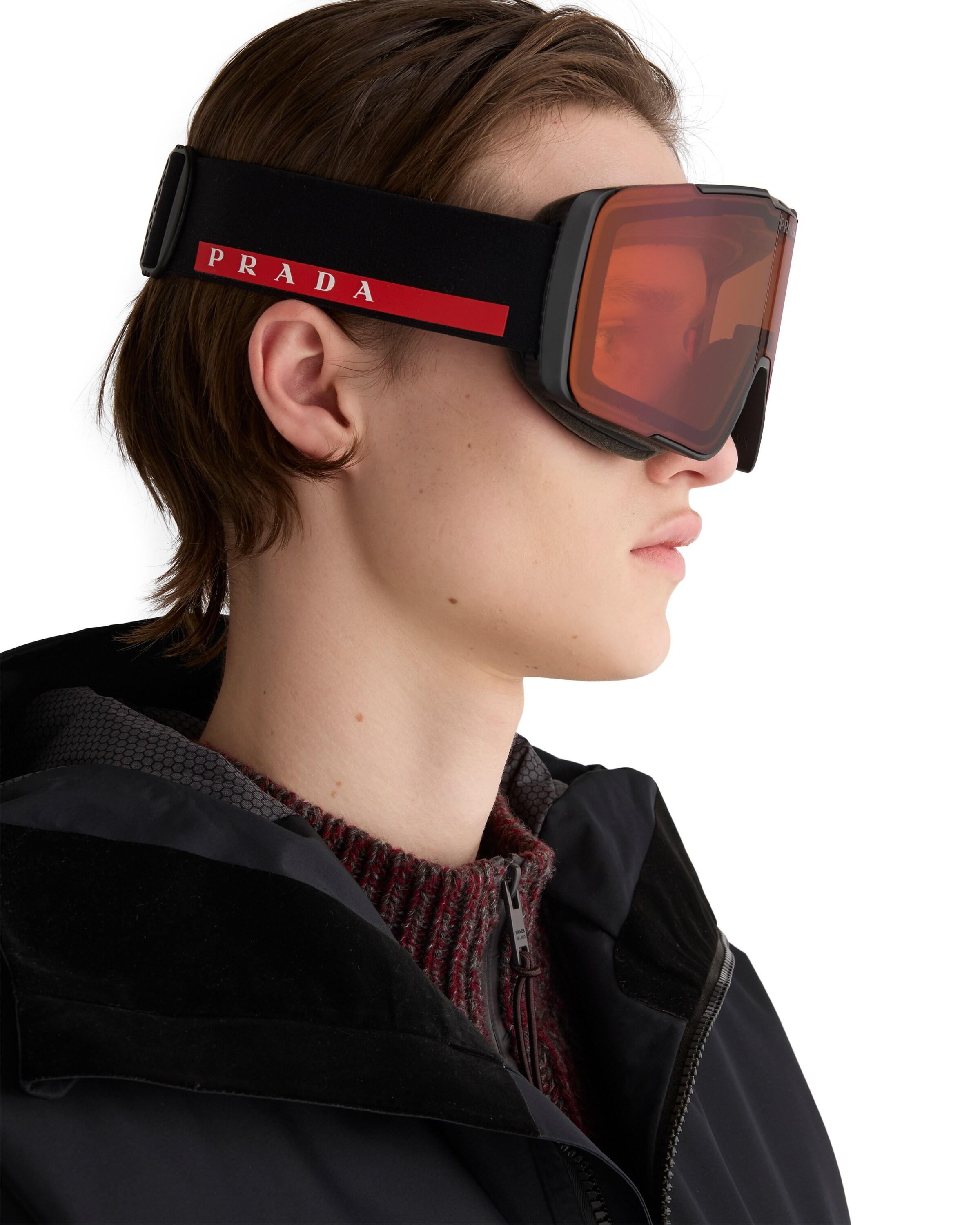 Prada Linea Rossa By Oakley Snow Goggle With Interchangeable
