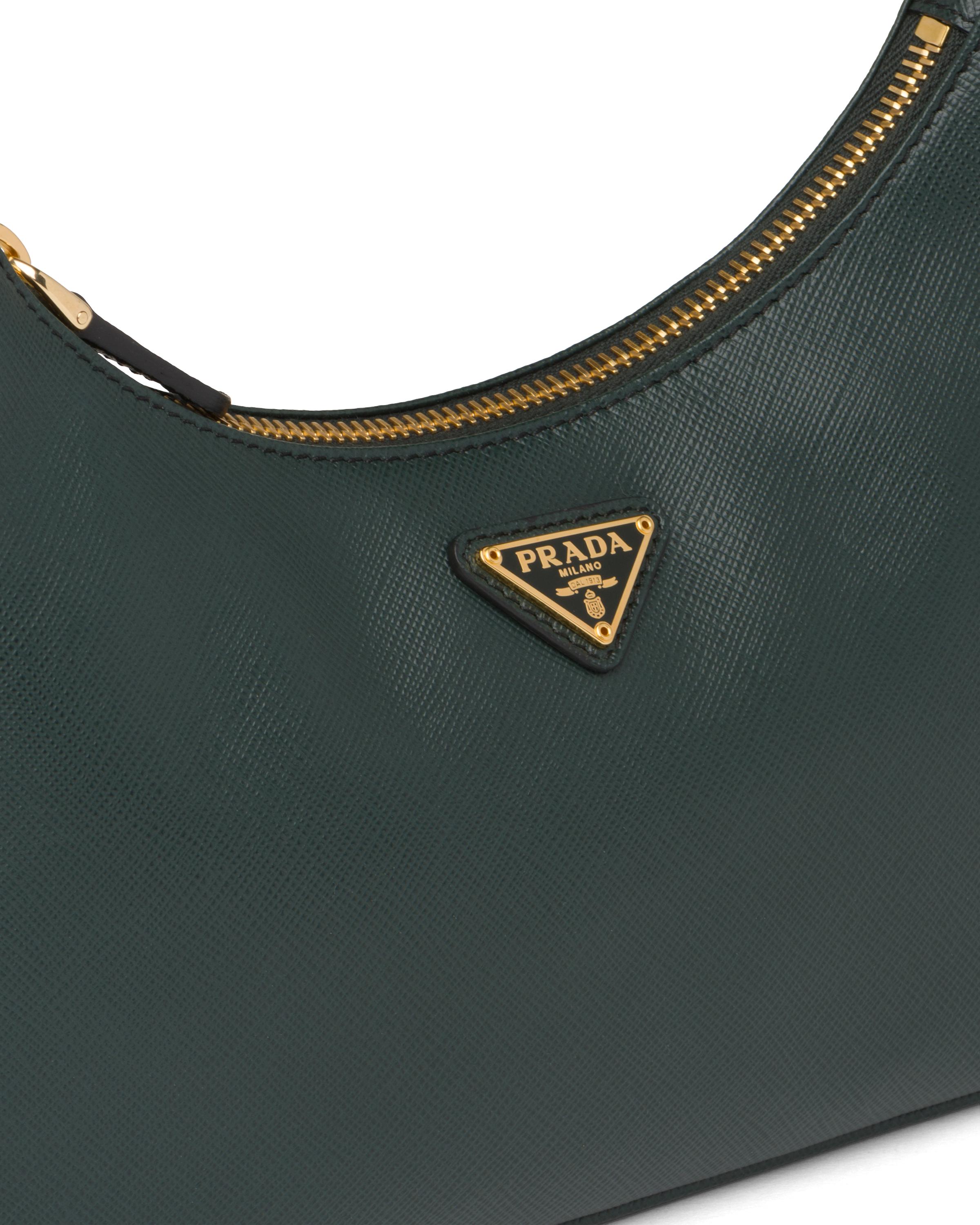 Prada Re-Edition 2005 Saffiano Leather Bag - Citron Green – Amuze