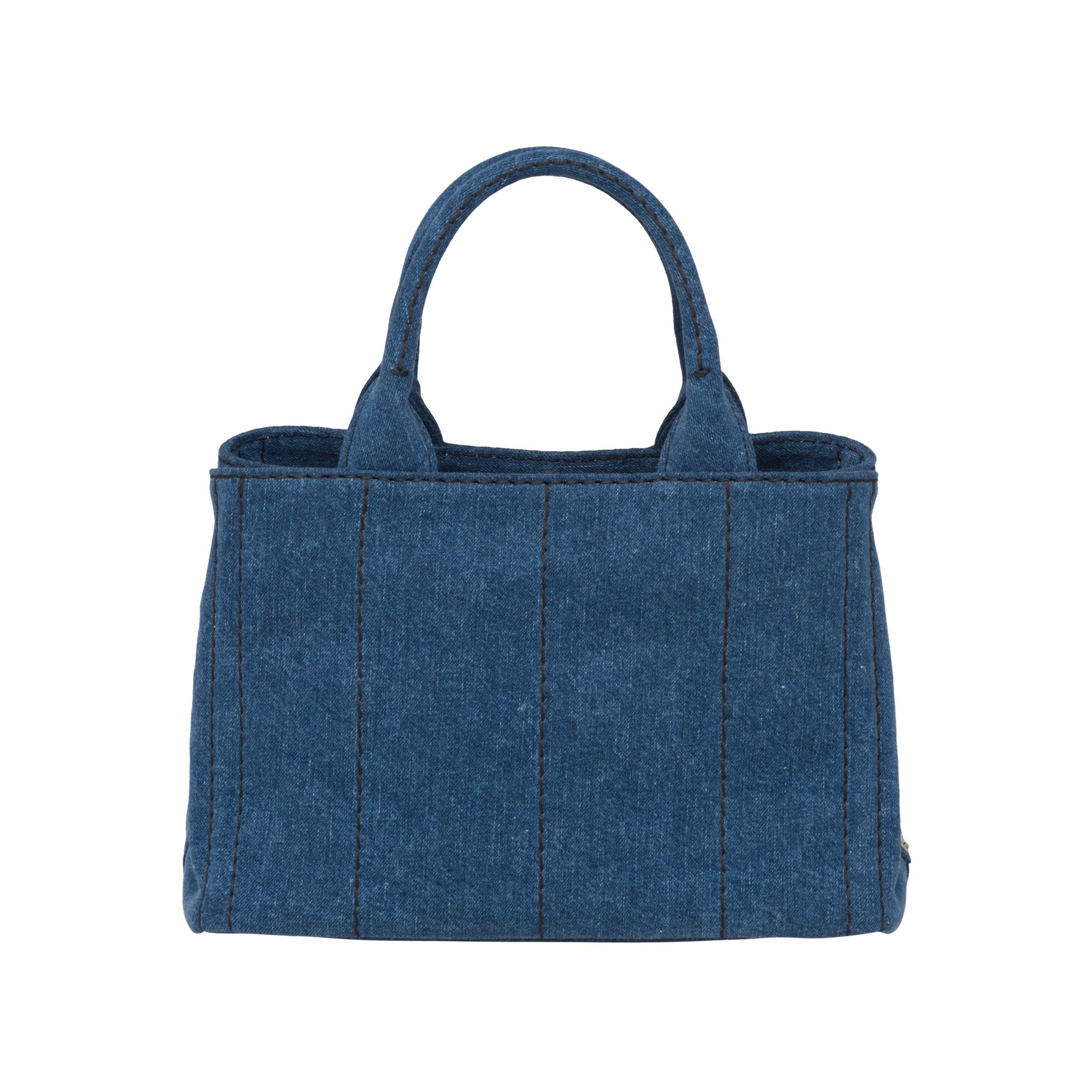 Backpack Prada Blue in Denim - Jeans - 28287796