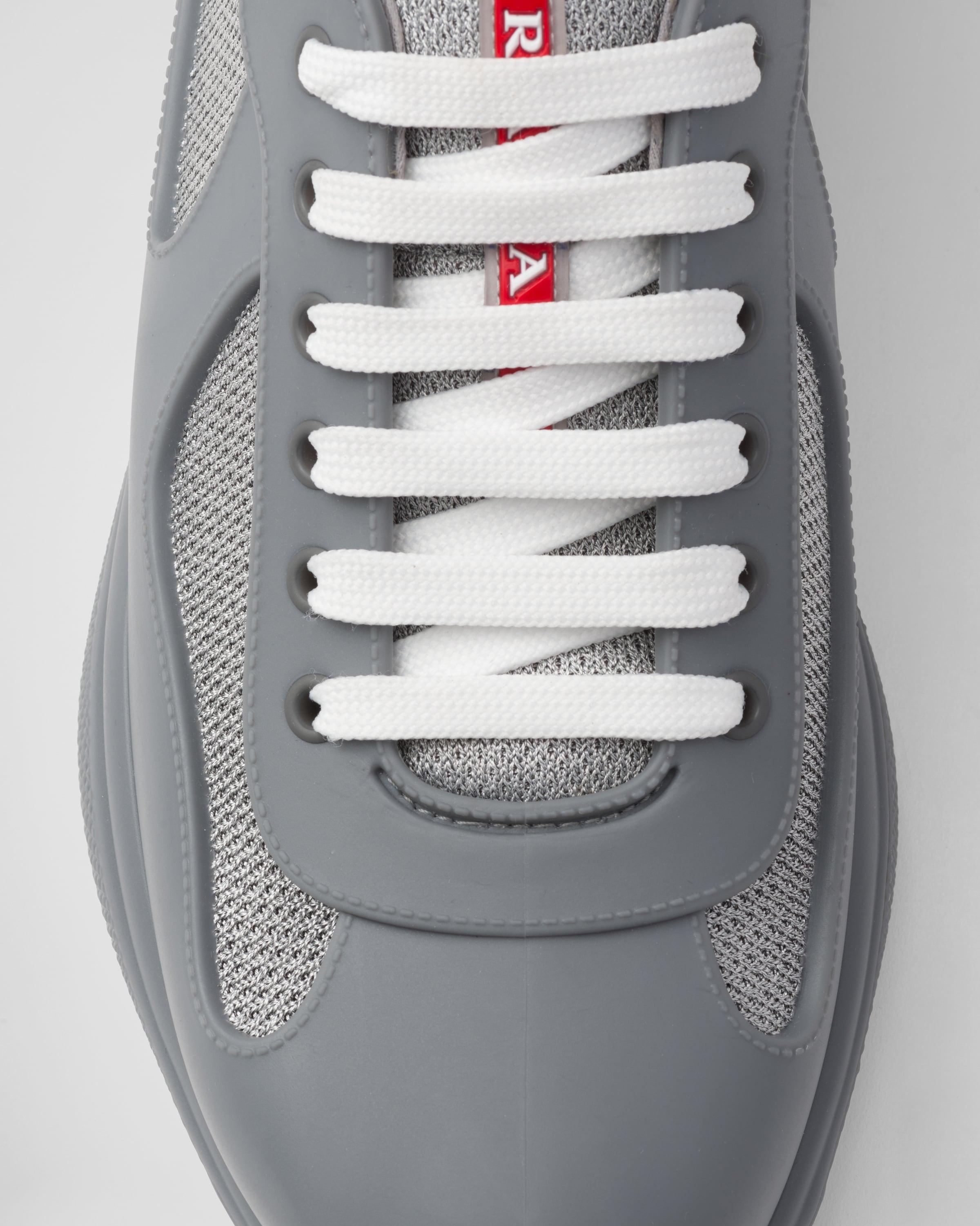 Grey prada sneakers hotsell