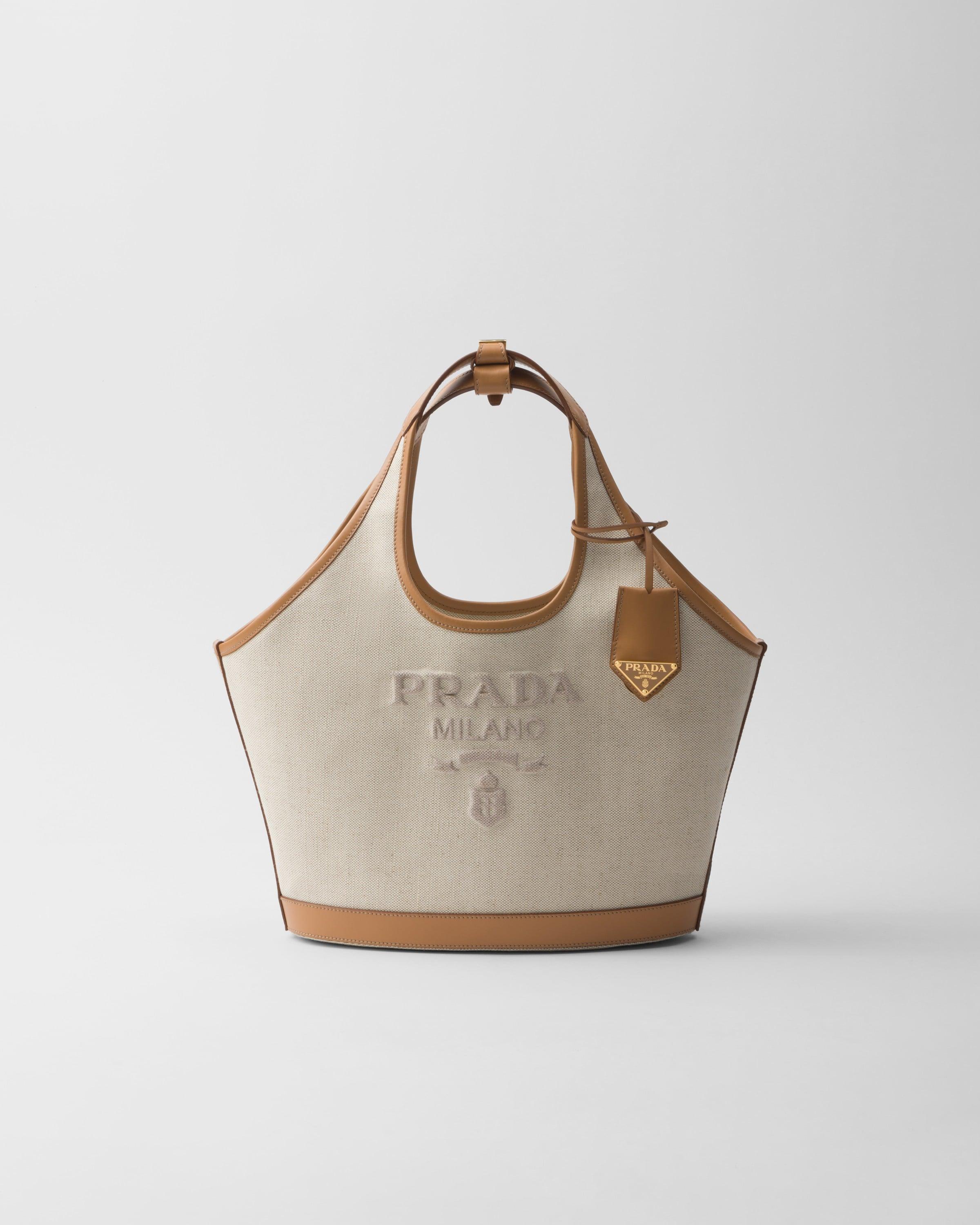Prada jacquard tote bag best sale