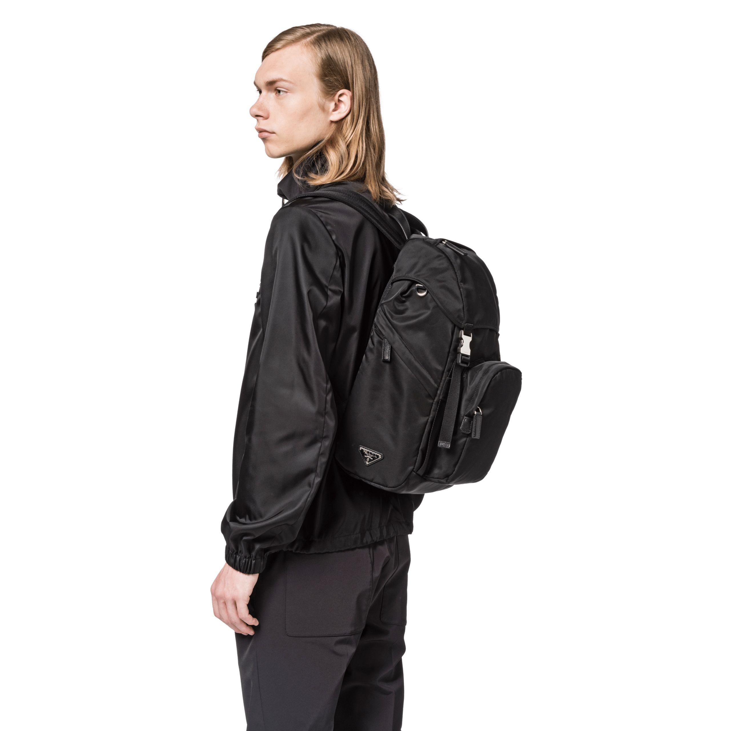 Prada technical fabric backpack 2025
