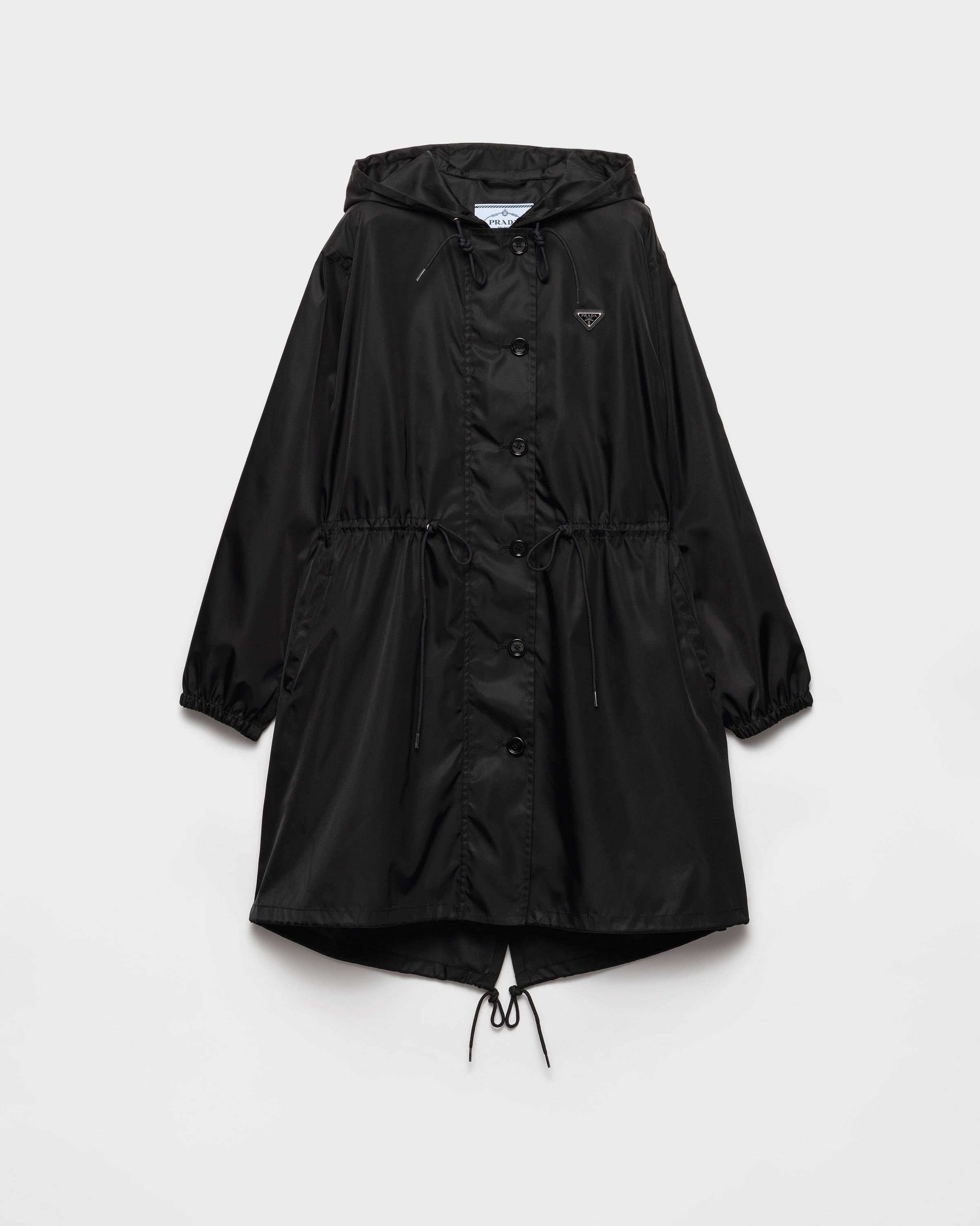 トレンチコート PRADA Midnight blue Re-Nylon trench coat Nylon Raincoat
