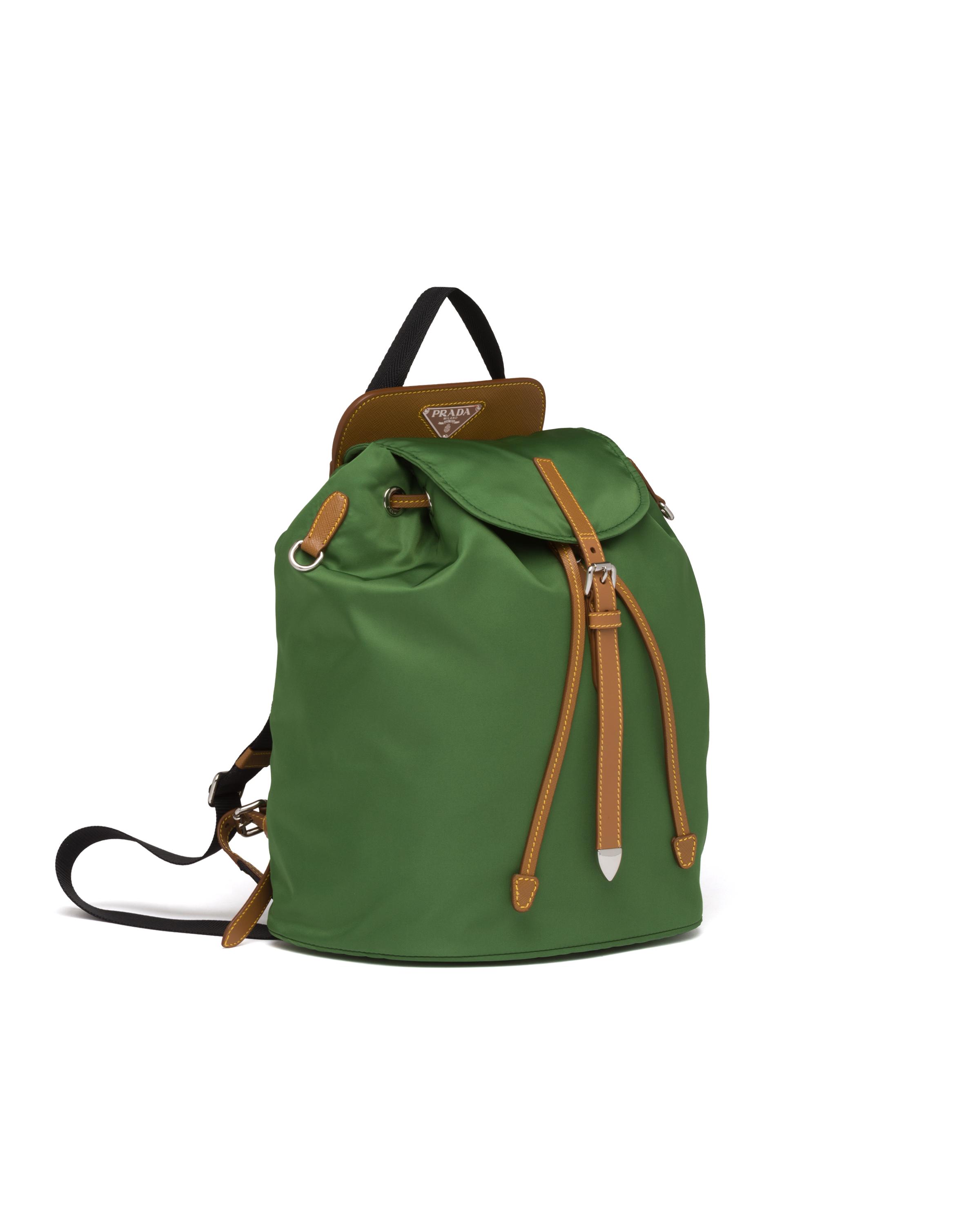 green prada backpack