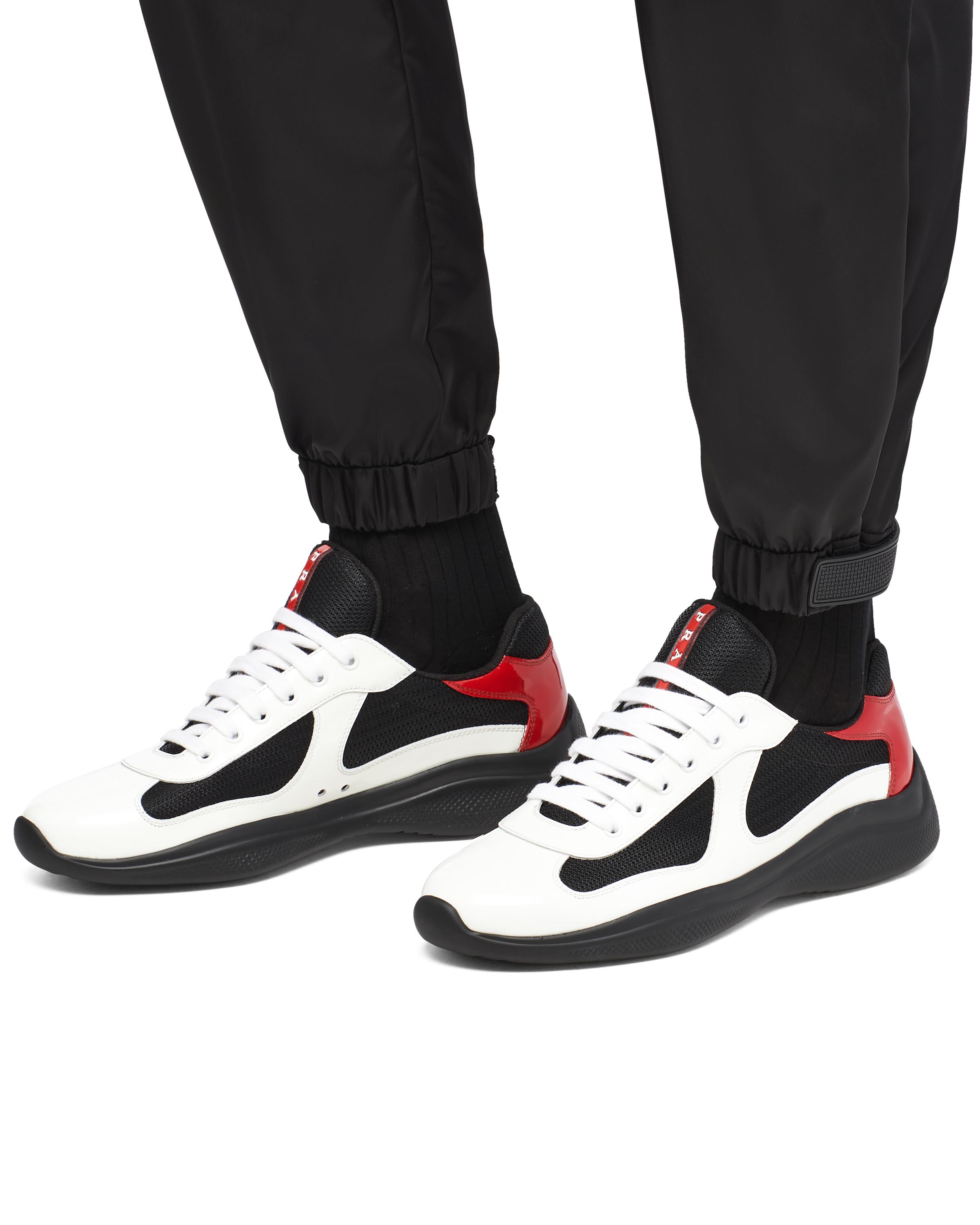 prada bike fabric sneakers