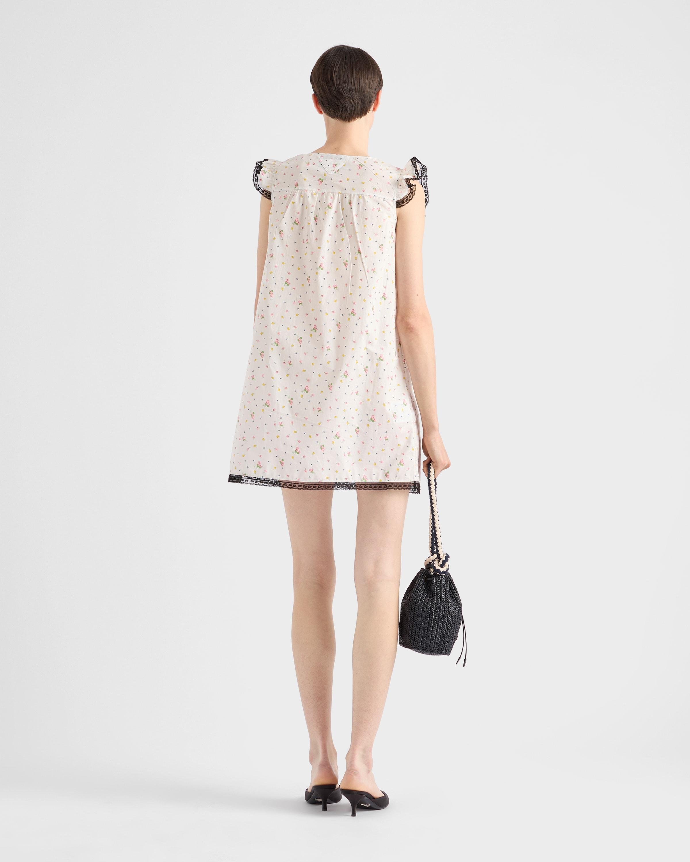Prada Cotton Dresses for Women | Lyst