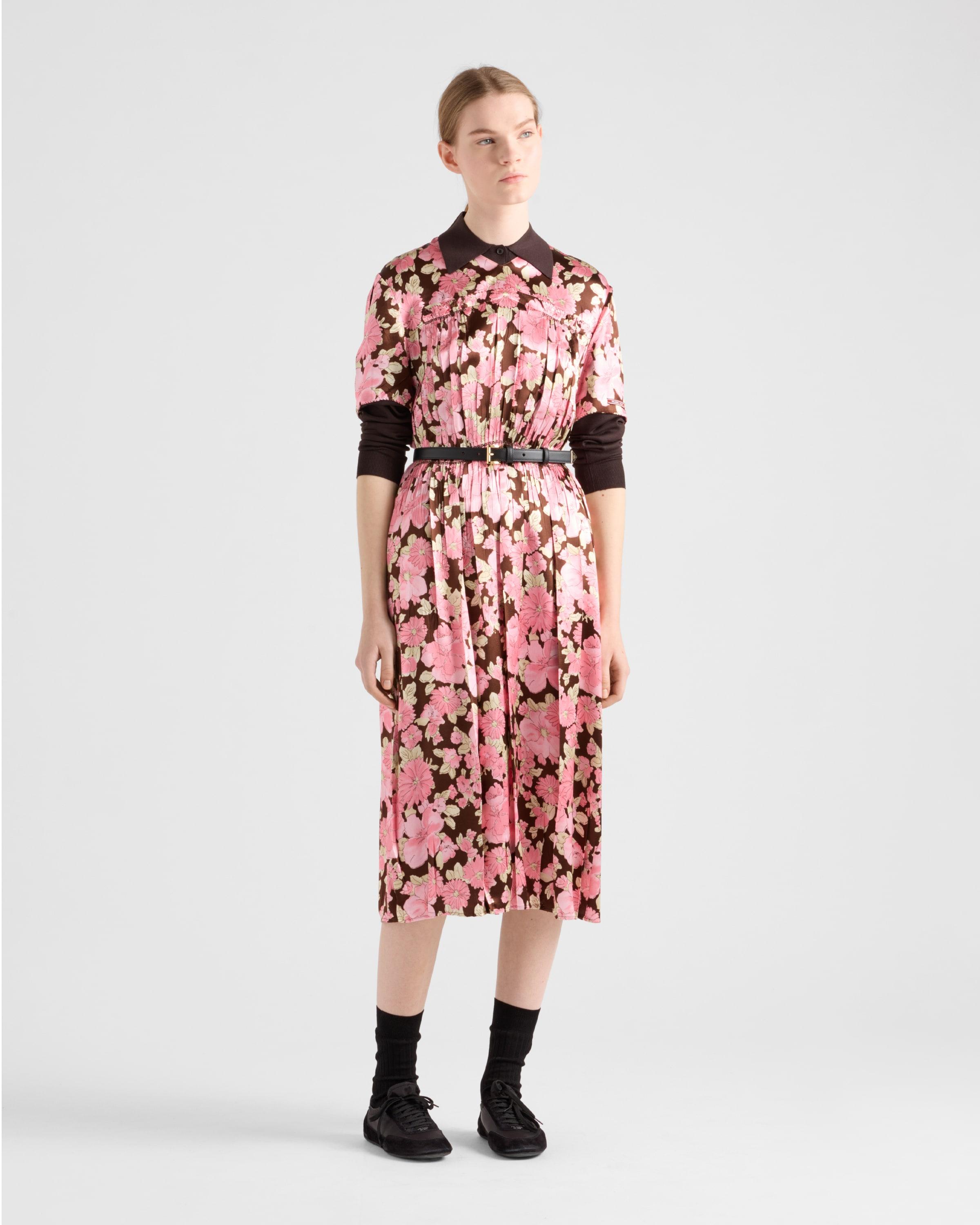 Prada Floral Dresses for Women | Lyst