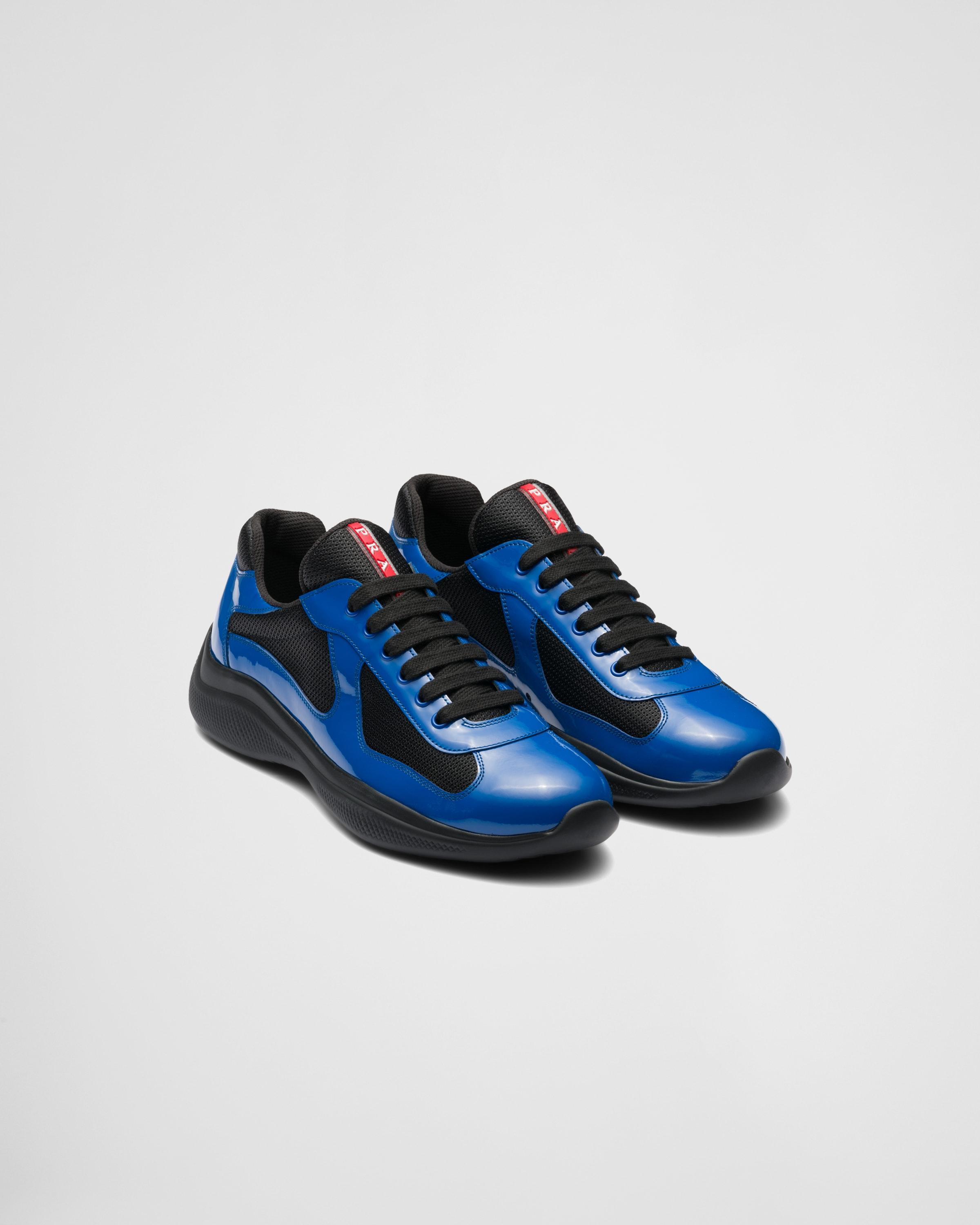 Prada America's Cup Sneakers in Blue for Men | Lyst