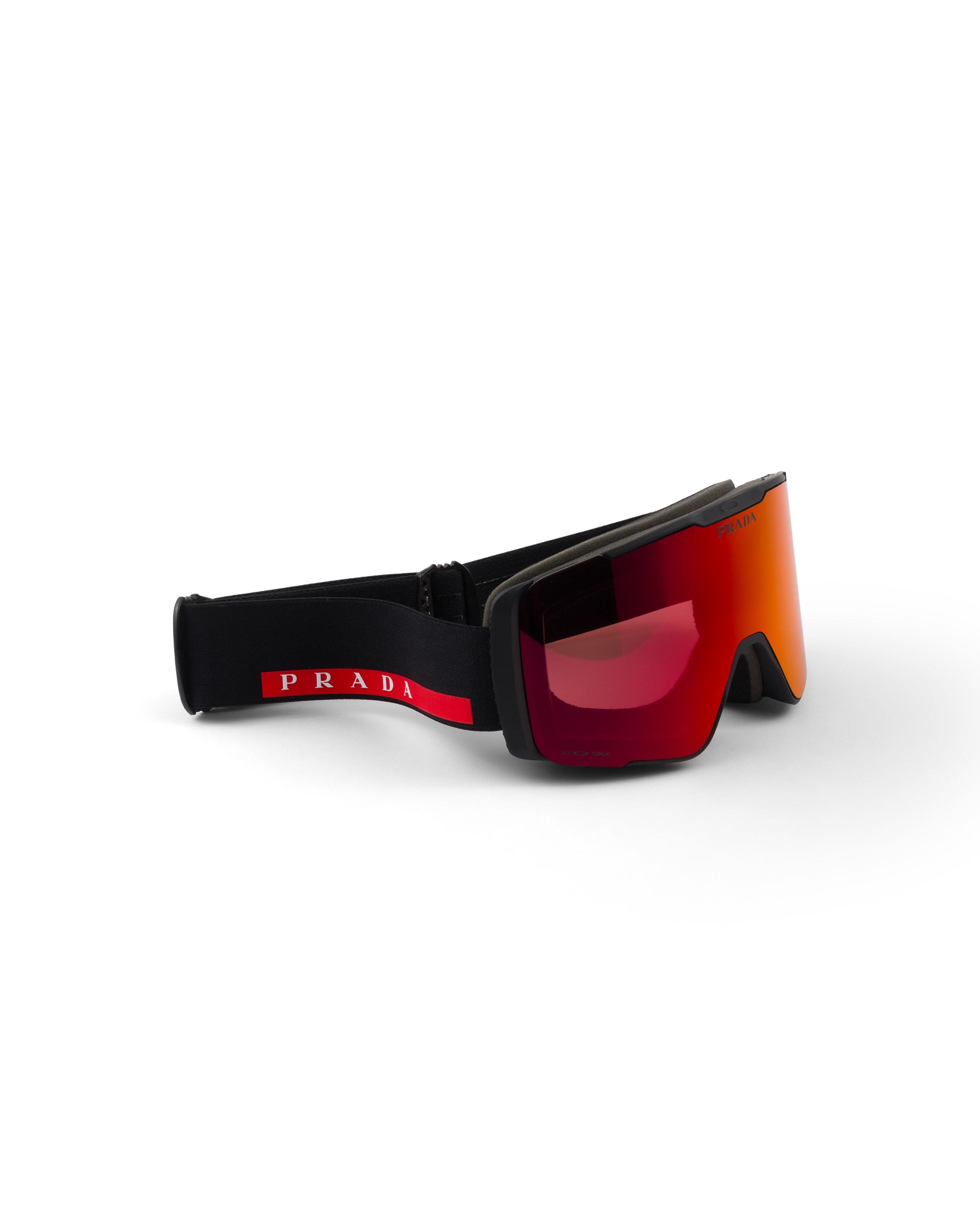 Prada Linea Rossa By Oakley Snow Goggle With Interchangeable