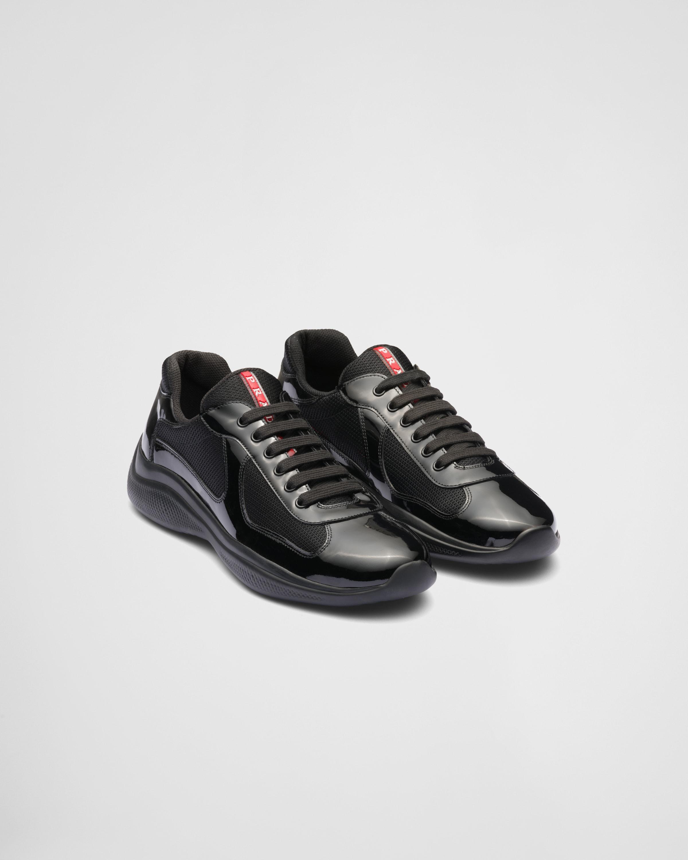 All black prada trainers hotsell