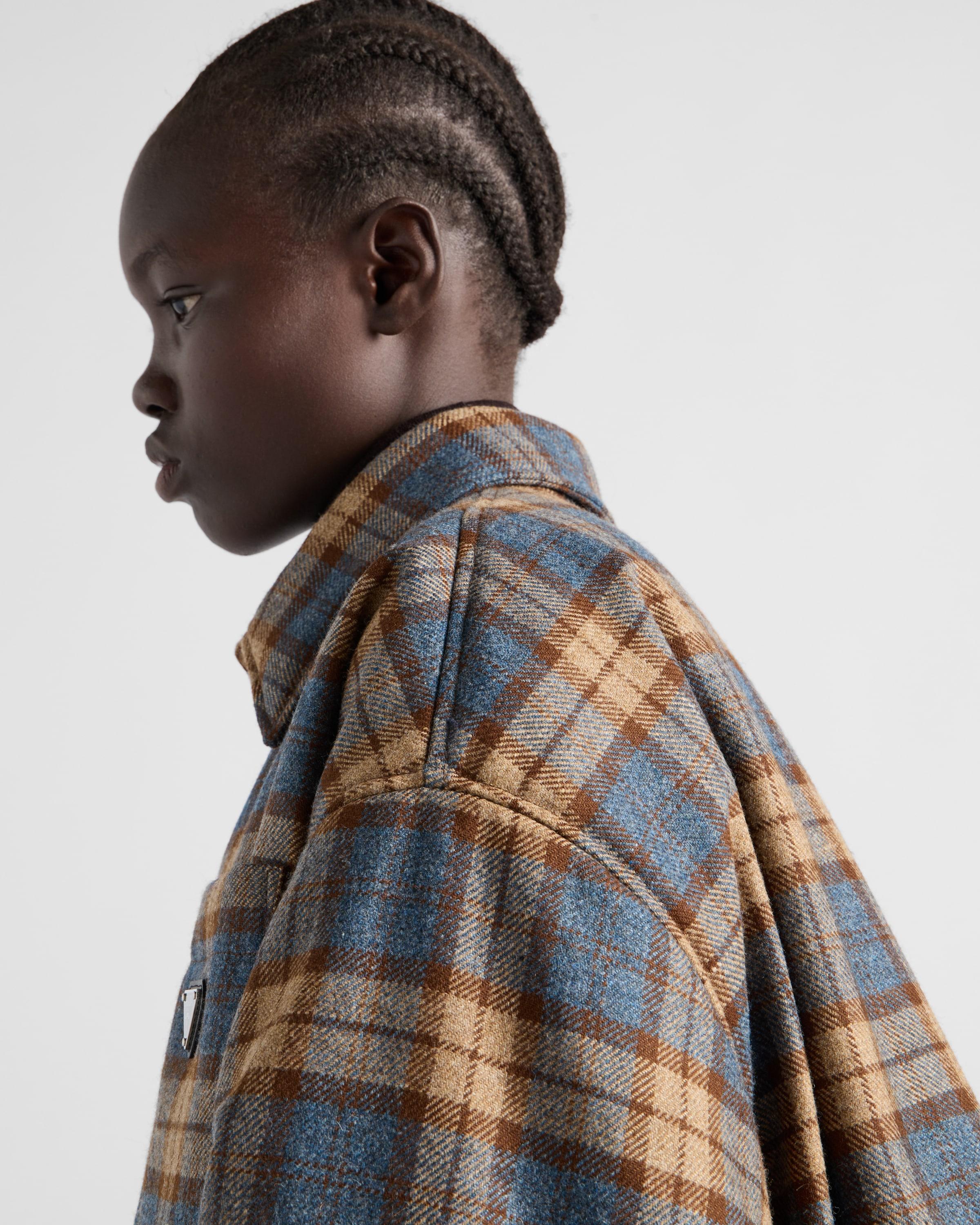Checked lumberjack jacket sale