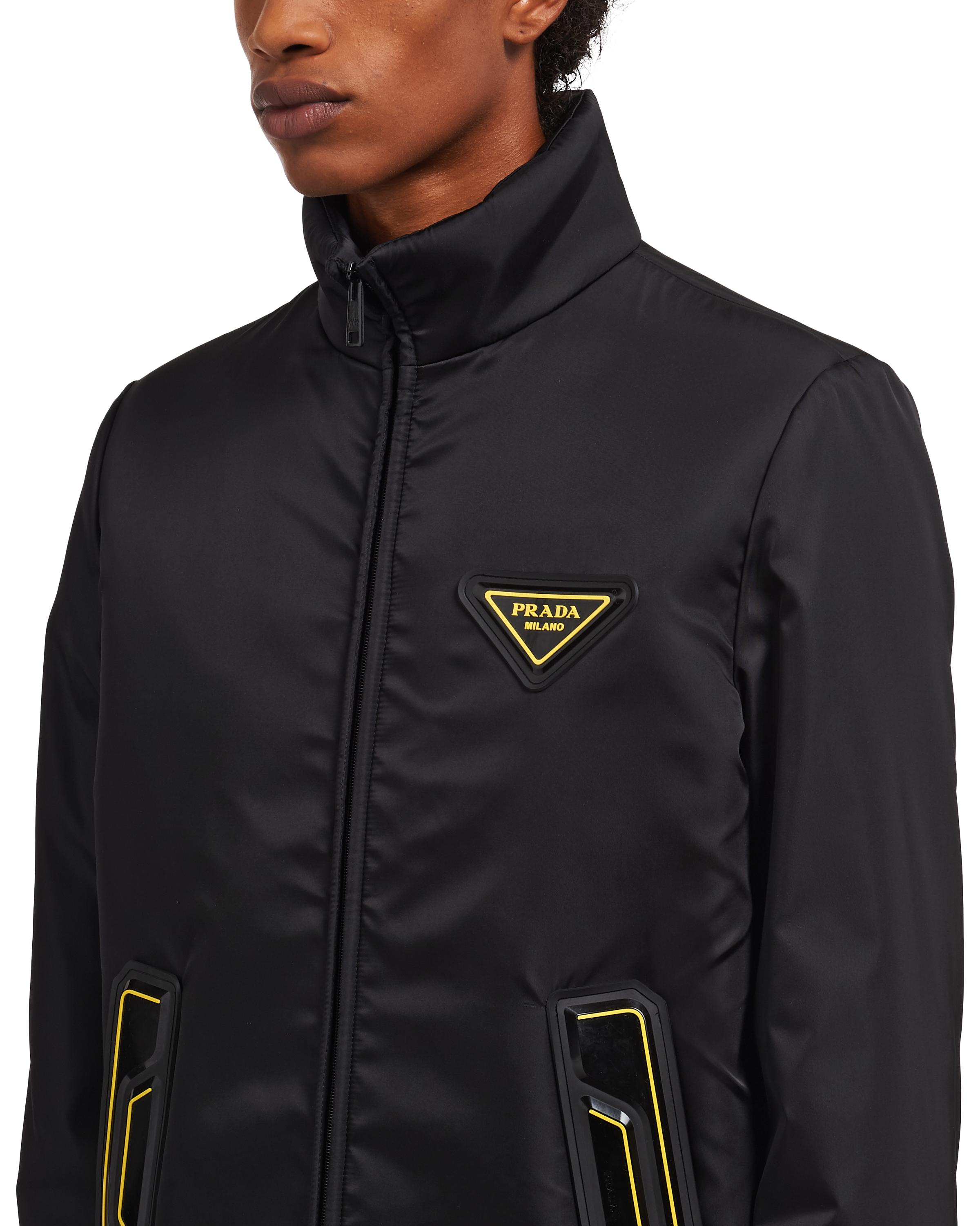 Prada Synthetic Renylon Blouson Jacket in Black for Men Lyst