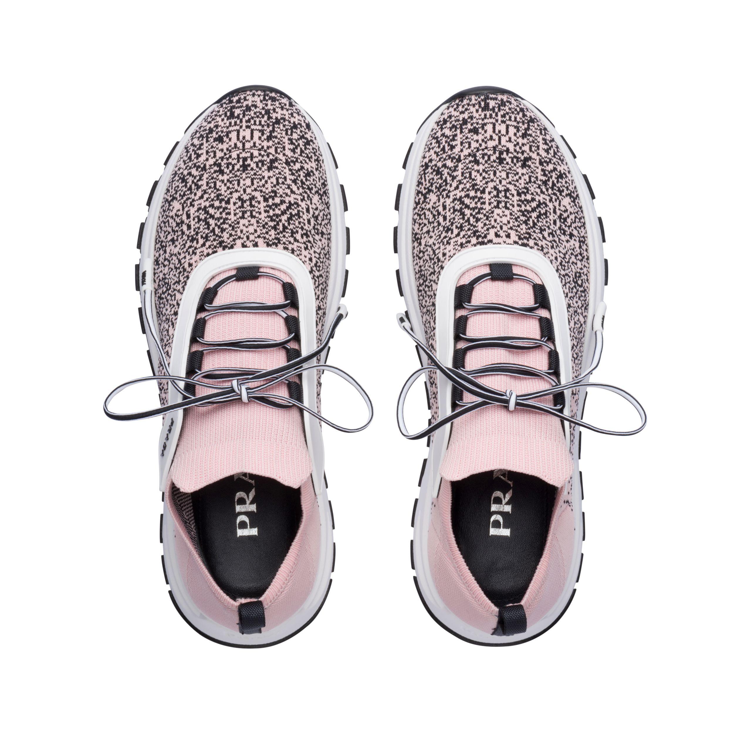 prada prax 01 knit sneakers