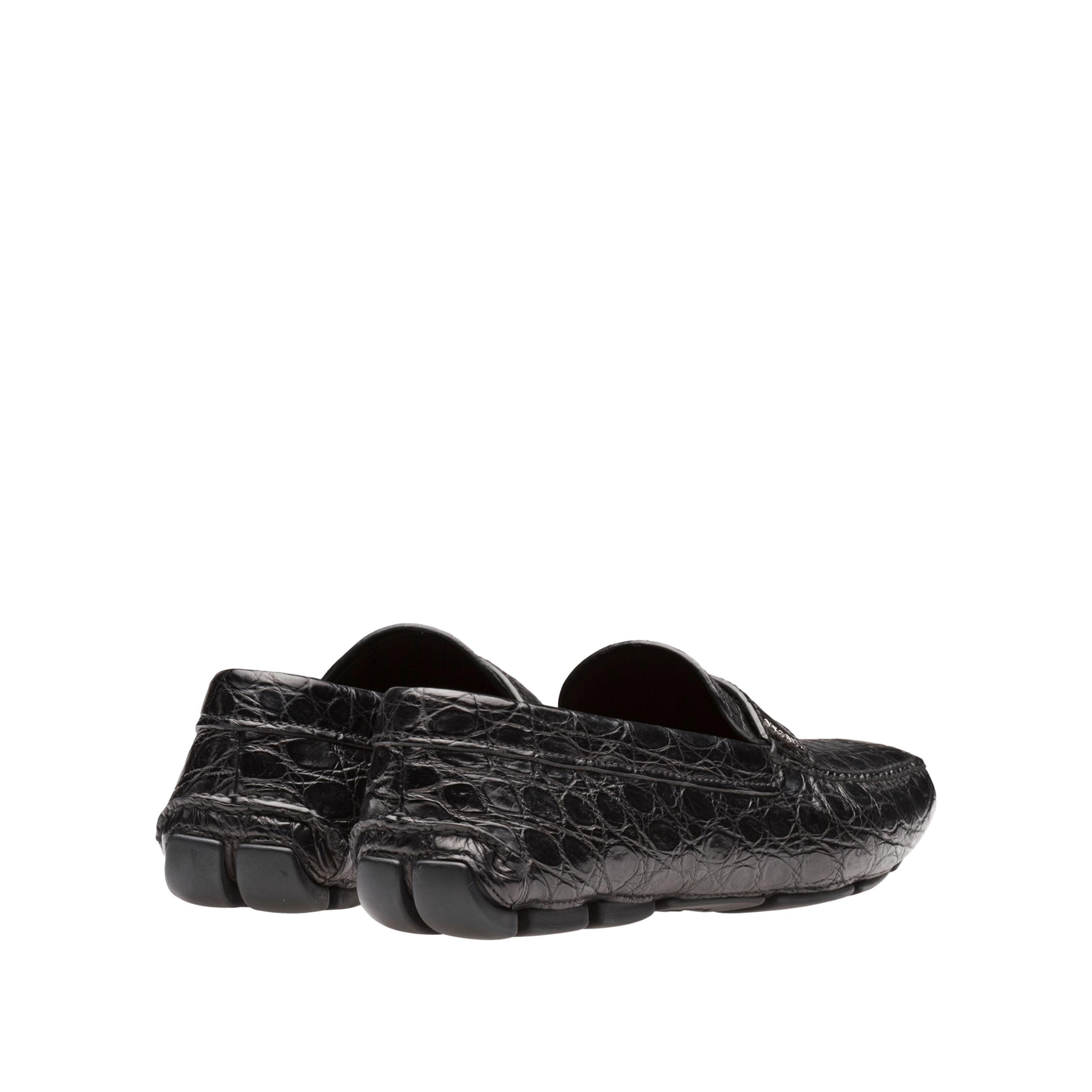 prada crocodile sneakers