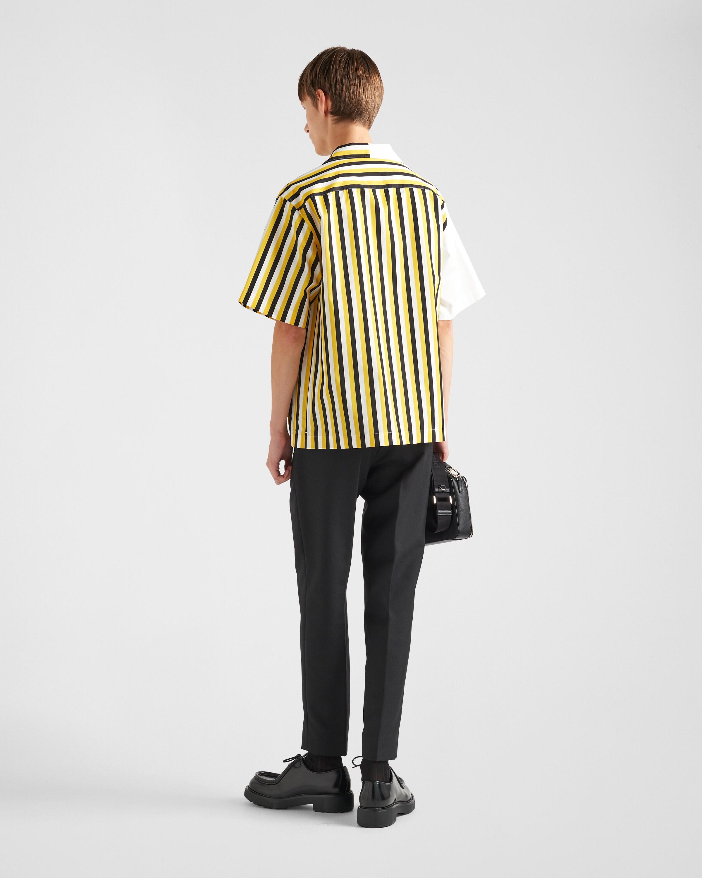 Prada Double Match Cotton Shirt for Men | Lyst