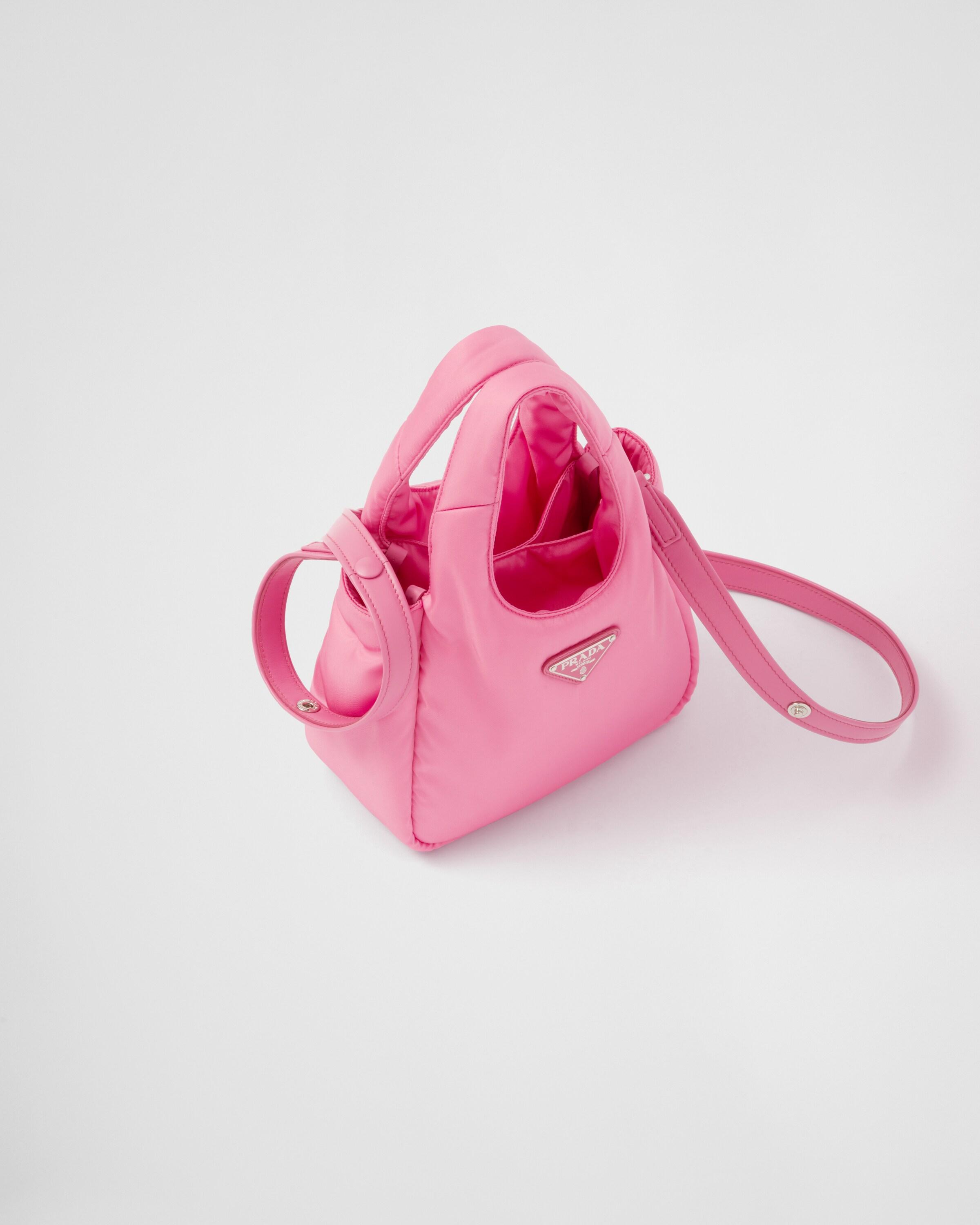 Prada Soft Padded Re-nylon Mini-bag in Pink