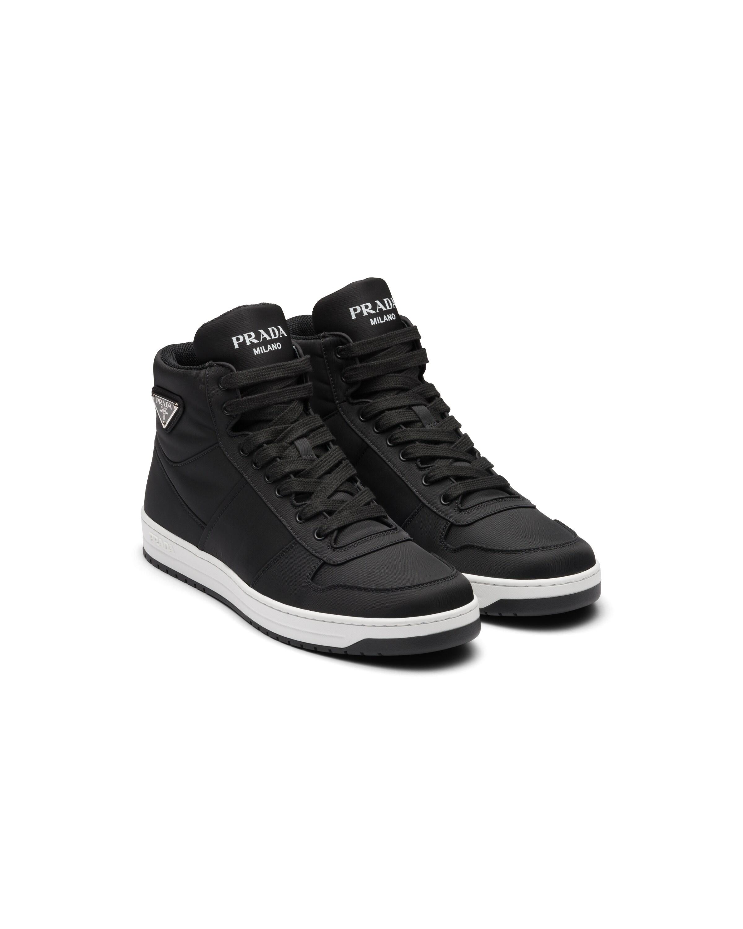 Zapatillas de corte alto Prada de hombre Lyst