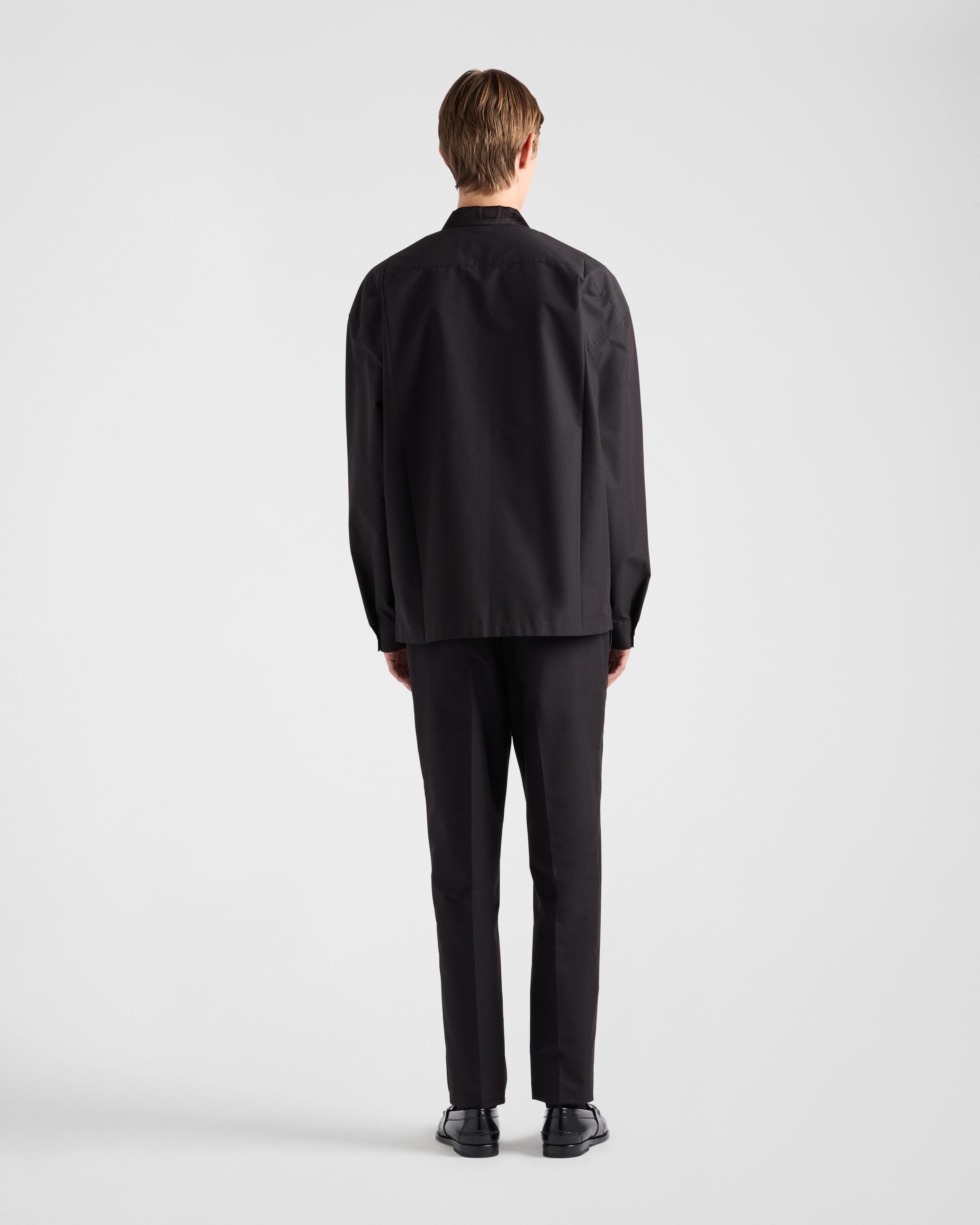 Prada Pantalone Popeline in Blue for Men | Lyst