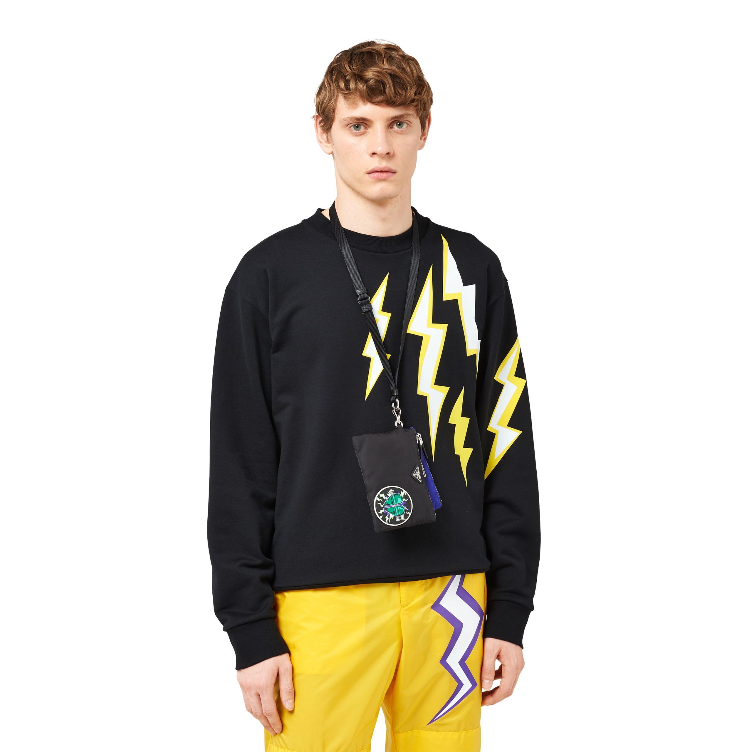 prada two nylon pouches