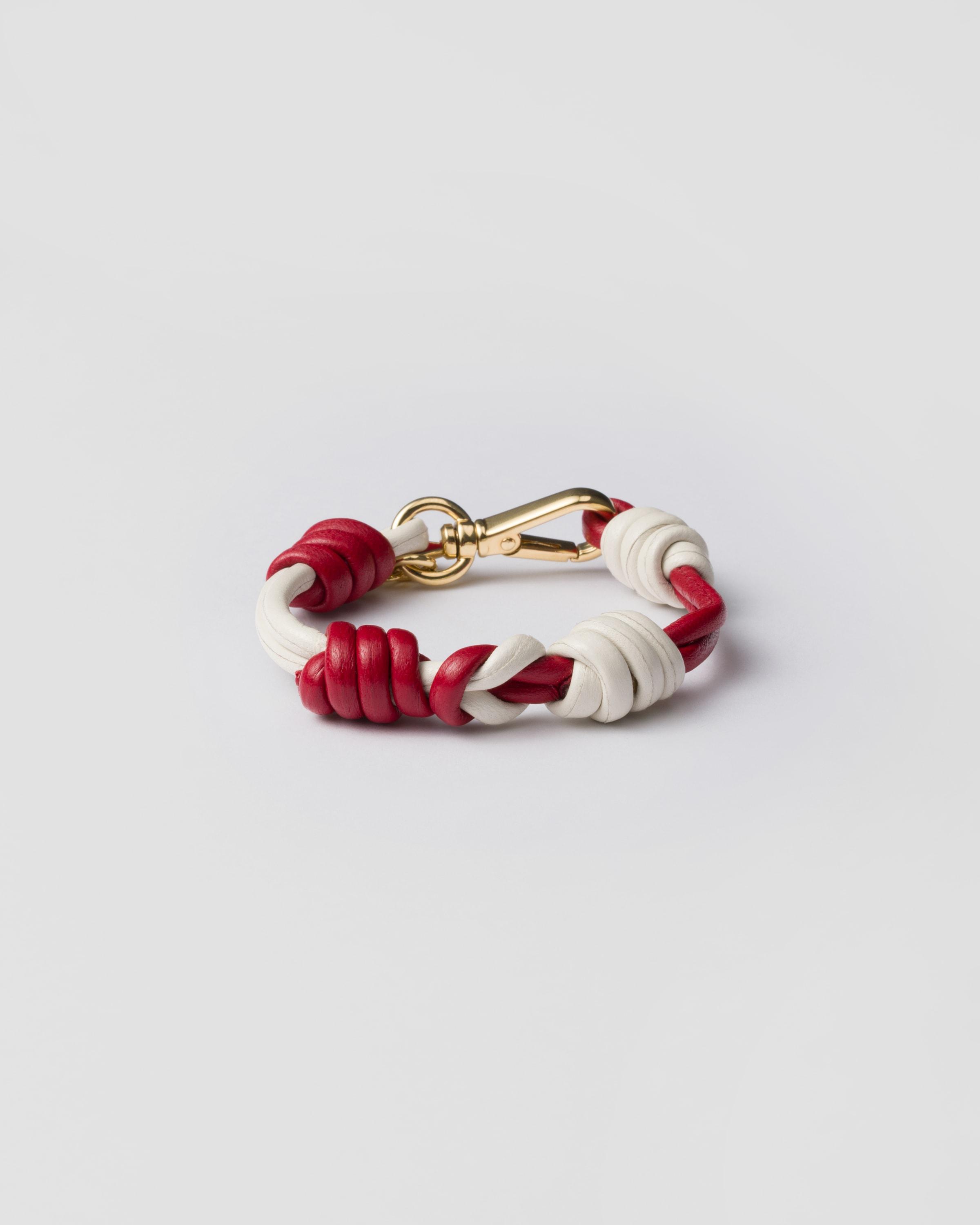 ブレスレット PRADA Two-Tone Leather Bracelet Prada Bracelets | The RealReal