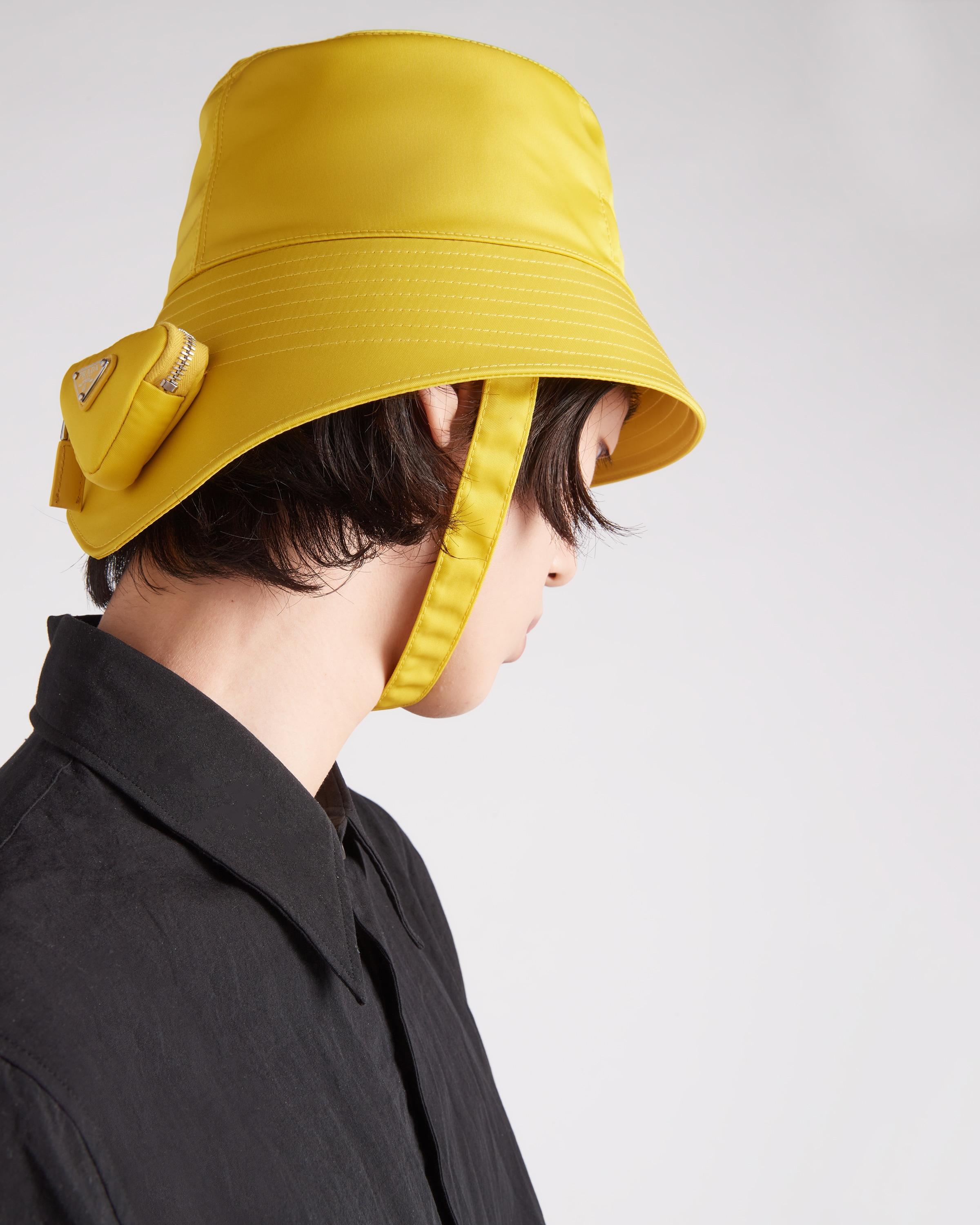 prada hat yellow