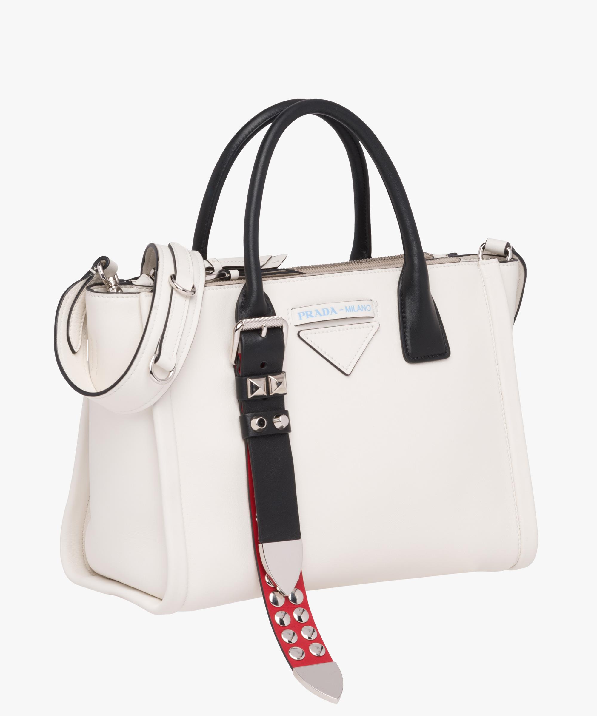 prada concept leather tote