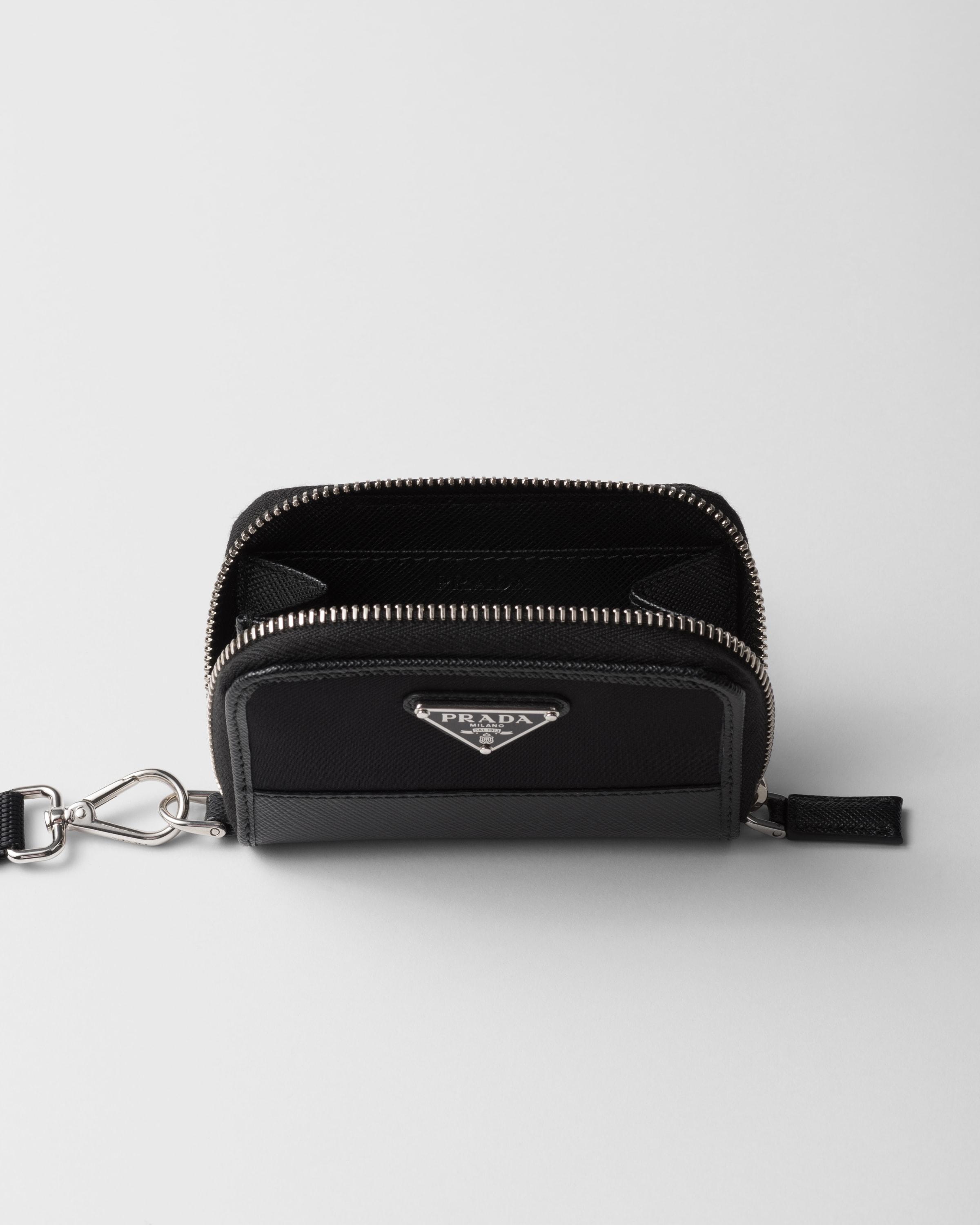 Prada black and white purse sale
