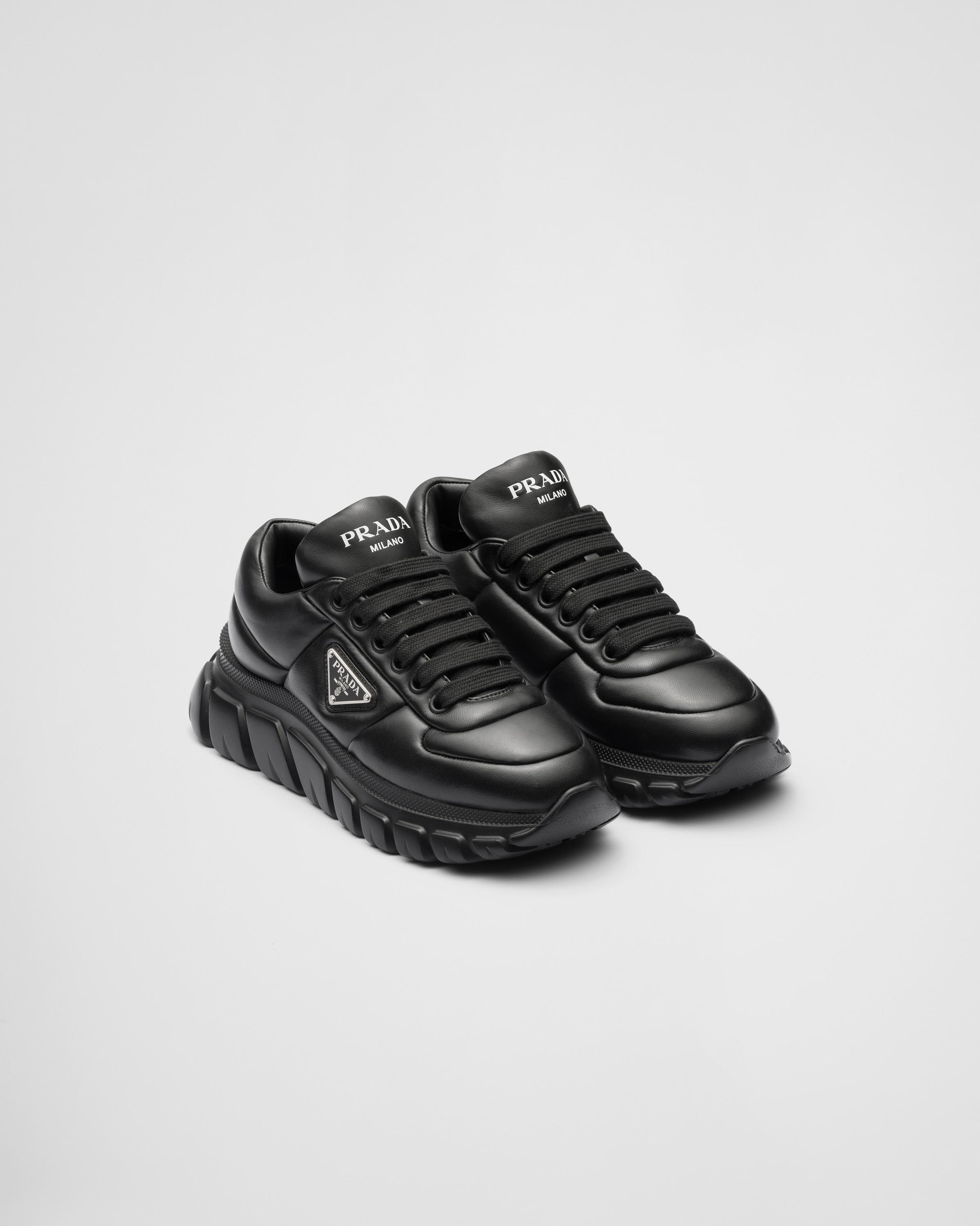 Black prada shoes online