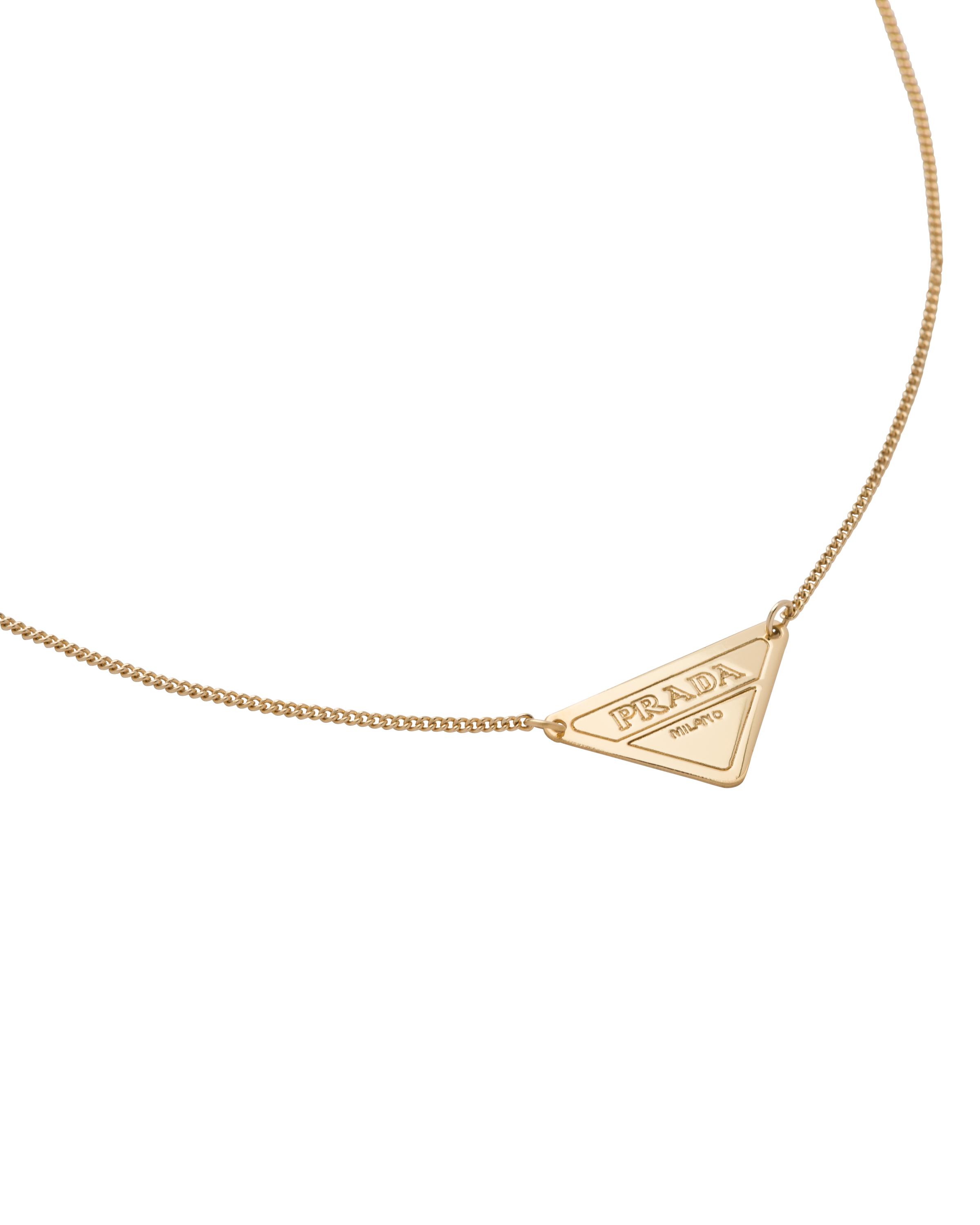 Prada Fine Jewellery Gold Necklace in Metallic Lyst