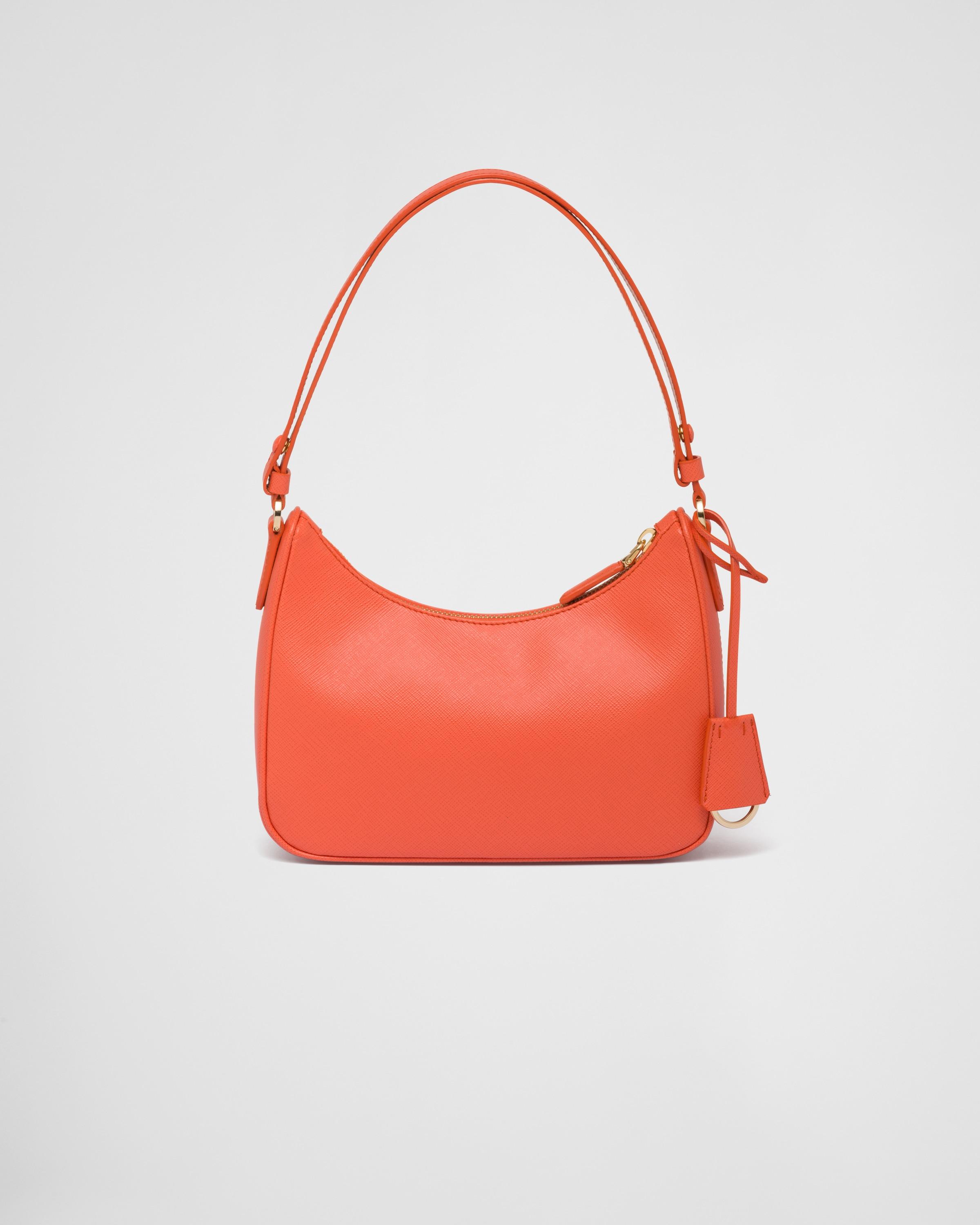 Fiery Red Prada Galleria Saffiano Leather Mini Bag